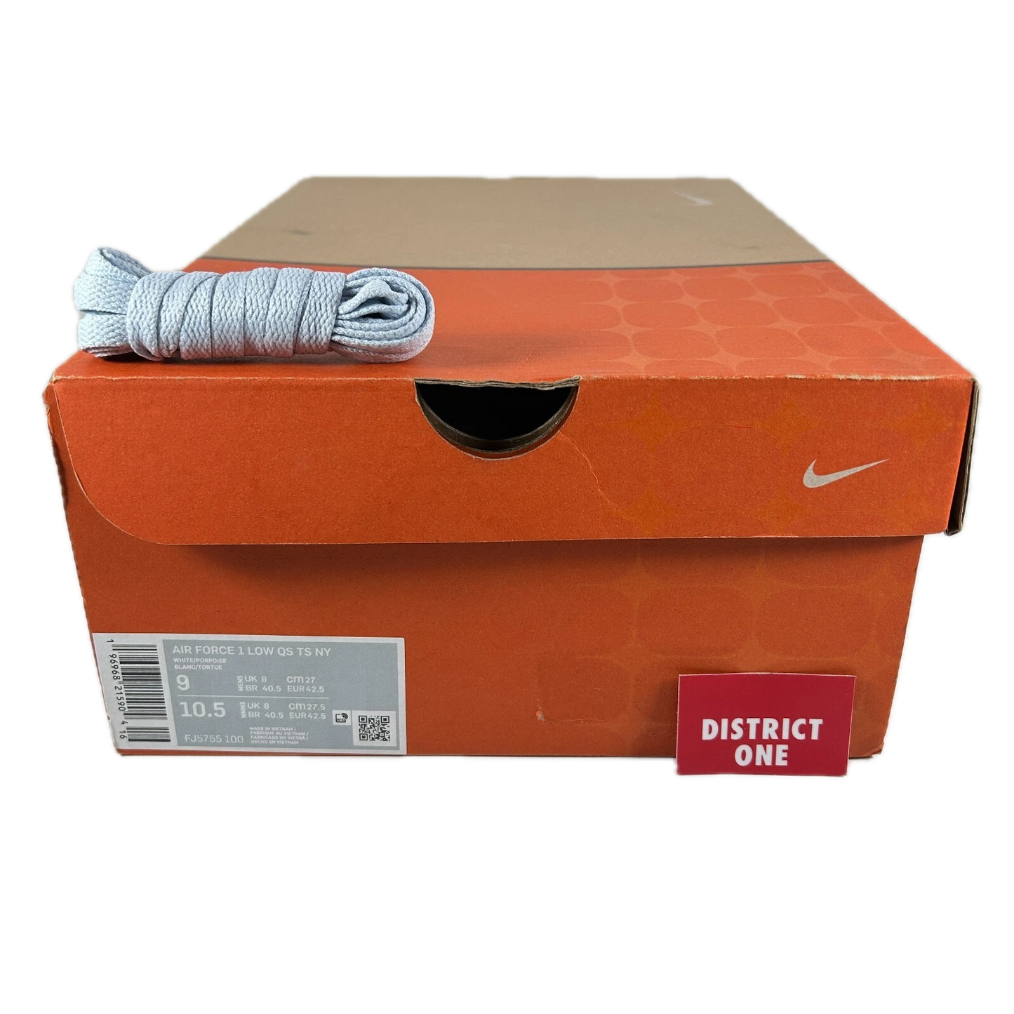 FJ5755 100 Nike Air Force 1 Low QS Terror Squad Porpoise [USED] - 9 M (Used3)