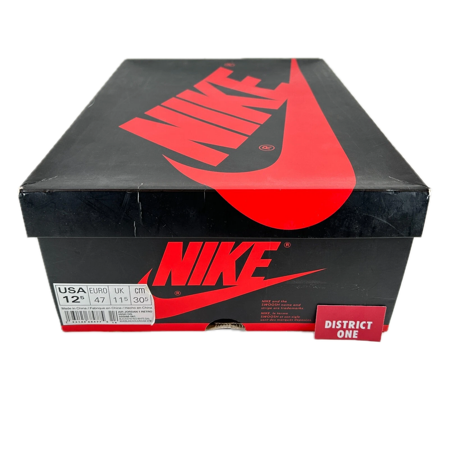 555088 061 Jordan 1 Retro High Bloodline [USED] - 12.5 (Used)