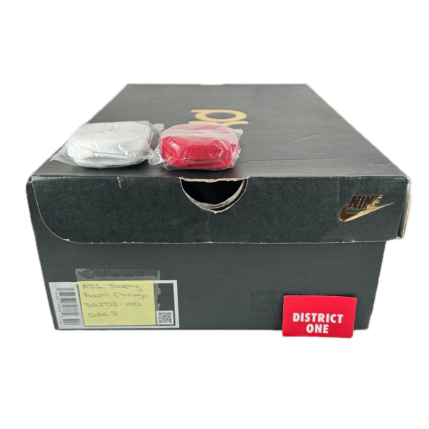 DA2728 100 Jordan 1 Trophy Room - 8 M (Soles Yellowing) (Replace Box)