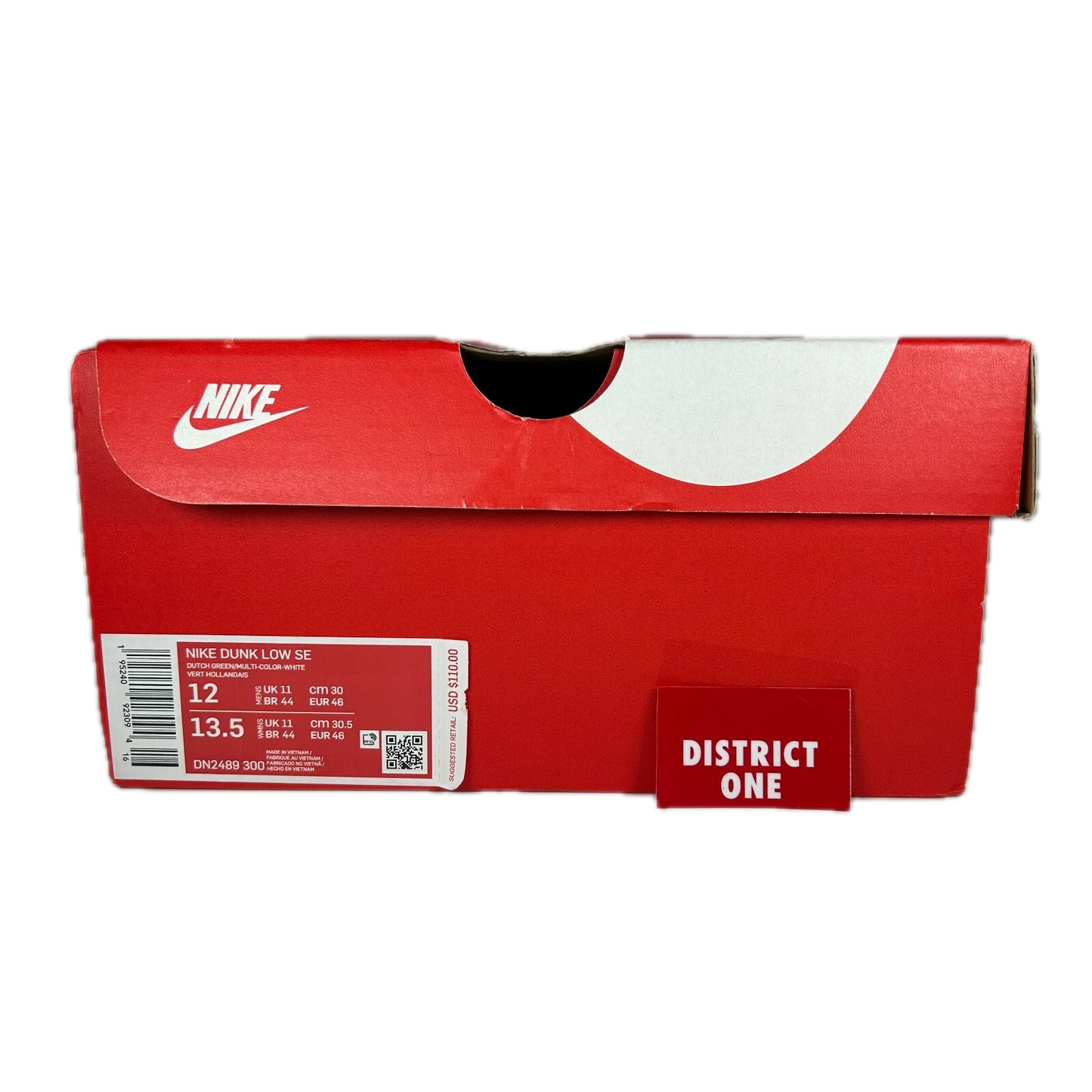 DN2489 300 Nike Dunk Low NY vs. NY [USED] - 12 M (Used)