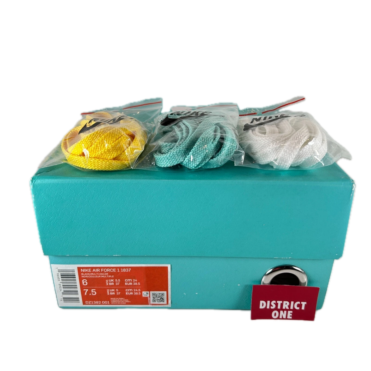 DZ1382 001 Nike Air Force 1 Low Tiffany & Co. 1837 [USED] - 6 M (Used)