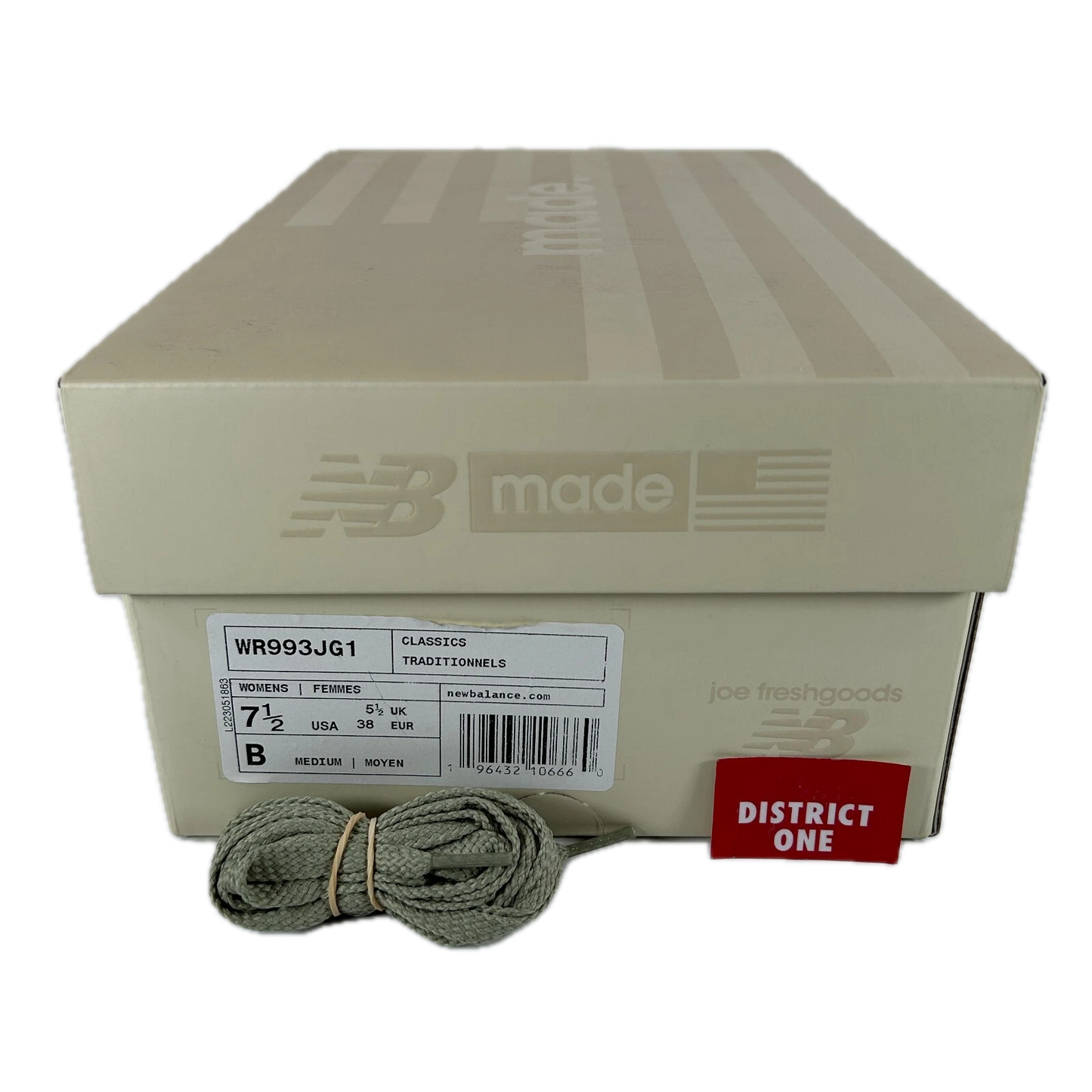 WR993JG1 New Balance 993 Joe Freshgoods Performance Art Sage (W) [USED] - 7.5 W (Used)