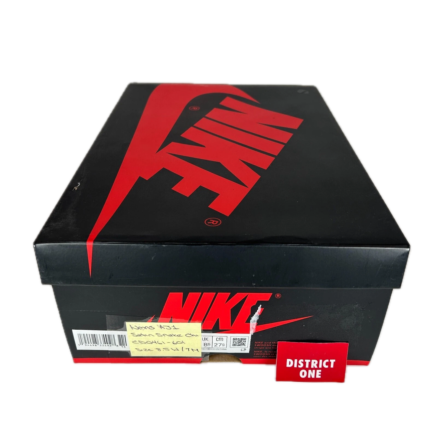 CD0461 601 Jordan 1 Retro High Satin Snake Chicago (Women's) [USED] - 8.5 W (Used) (Replace Box)