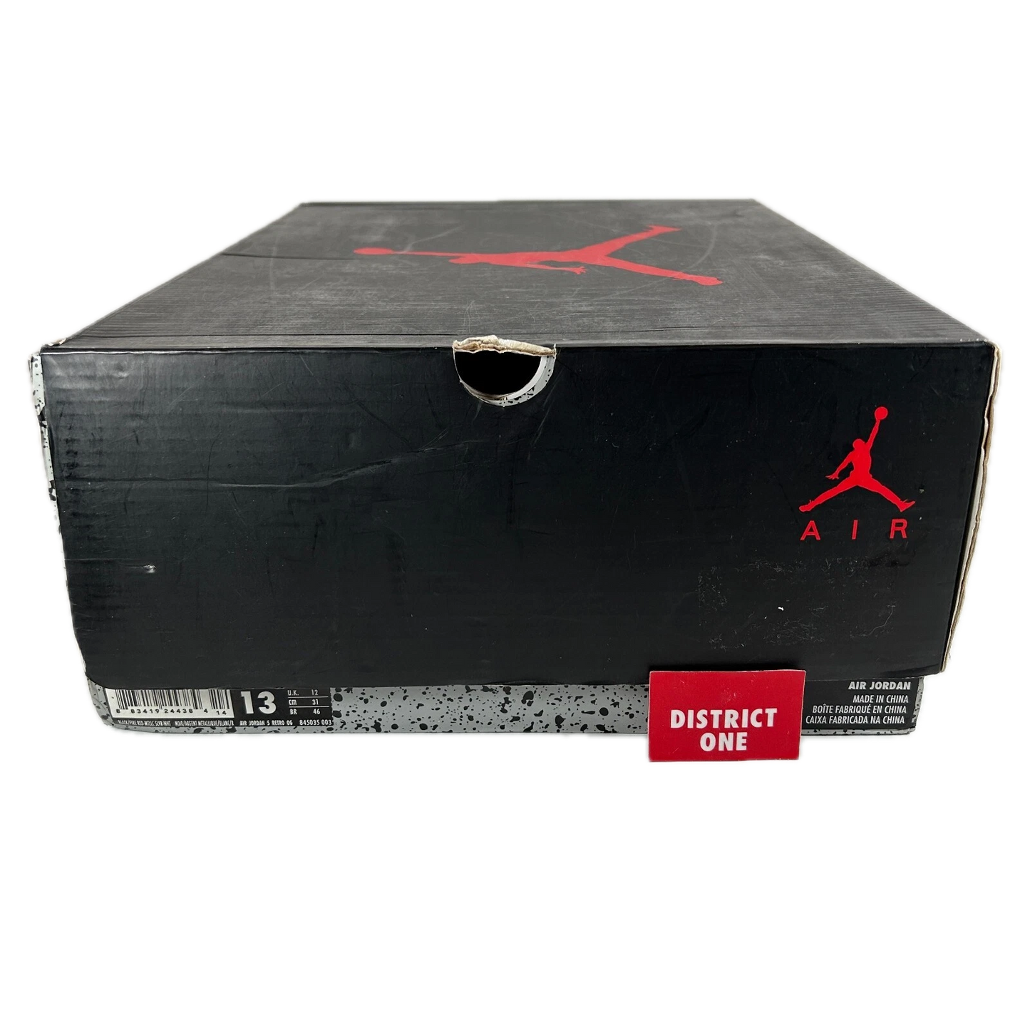 845035 003 Jordan 5 Retro Black Metallic (2016) [USED] - 13 M (Used2)