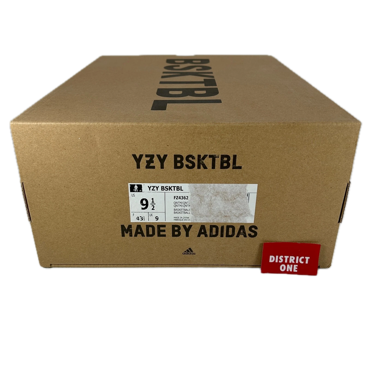FZ4362 adidas YZY QNTM BSKTBL [USED] - 9.5 M (Used)
