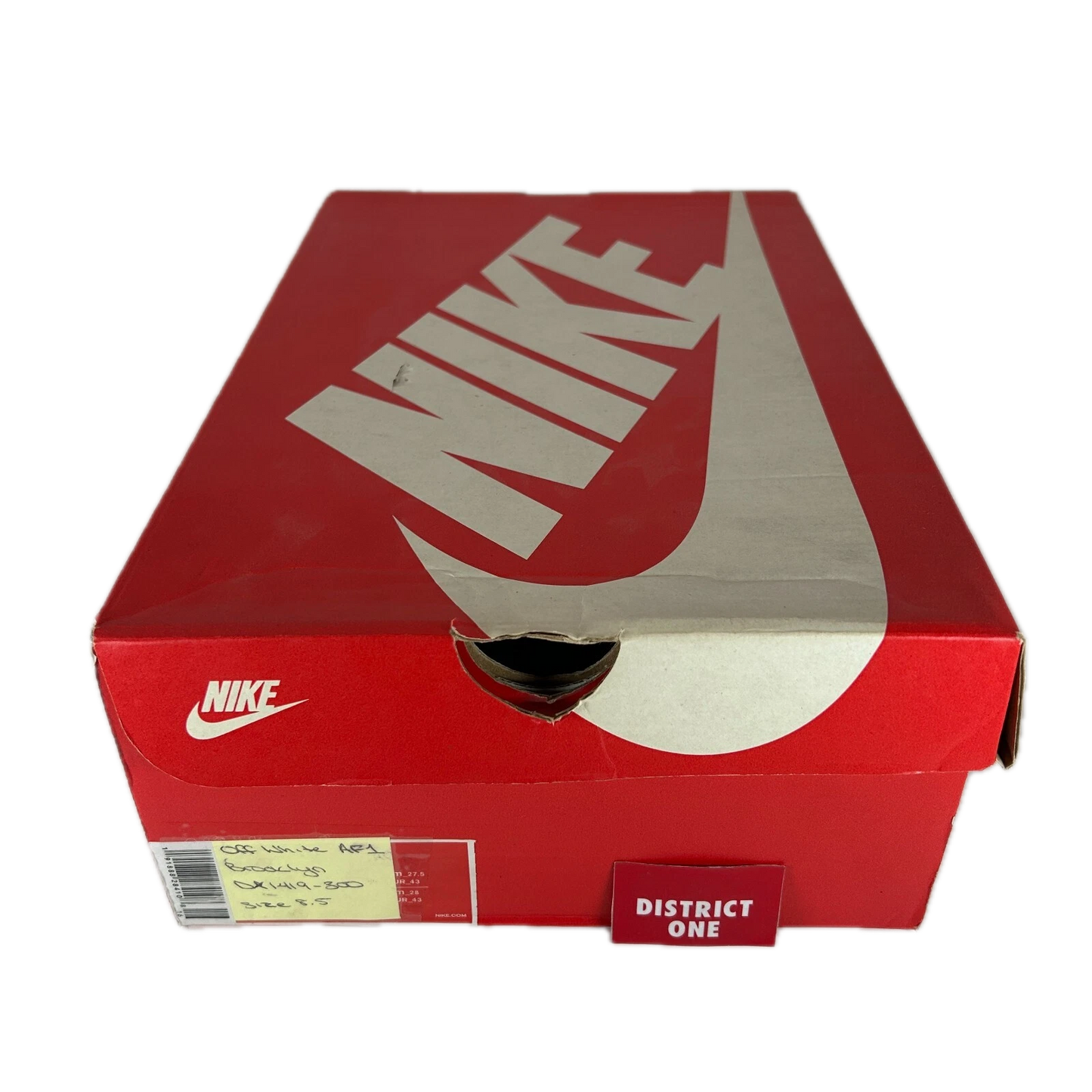DX1419 300 Air Force Off White Brooklyn [USED] - 8.5 M (Used) (Replace Box)