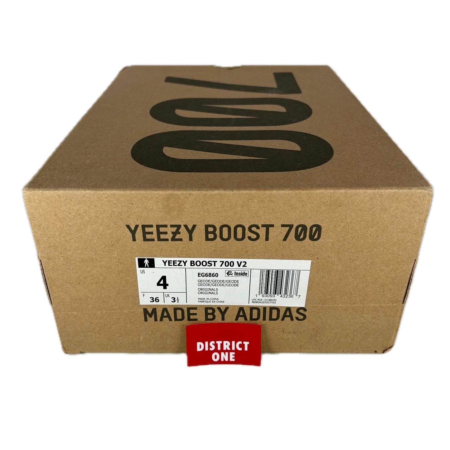EG6860 Adidas Yeezy Boost 700 V2 Geode [USED] - 4 M (Used2)