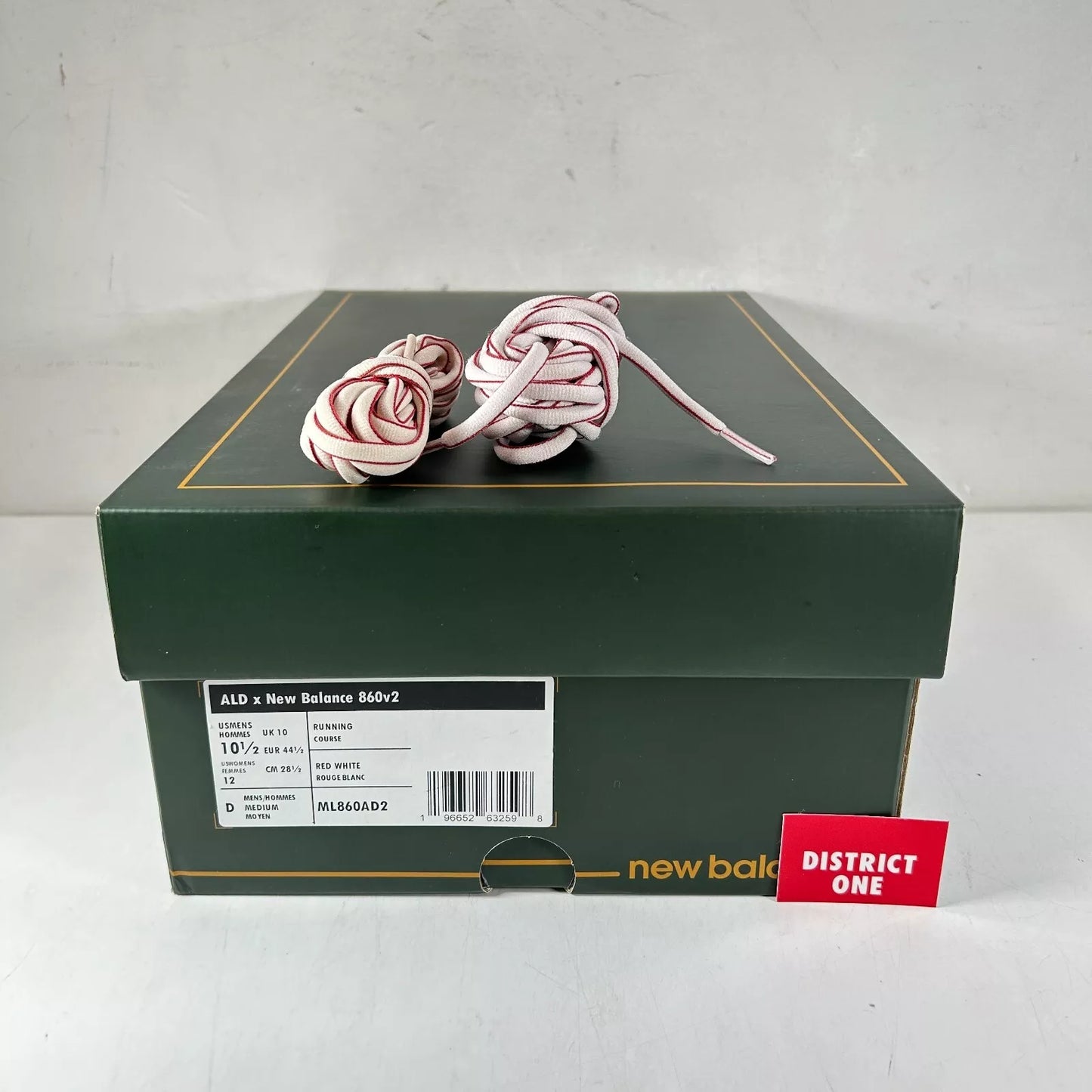 ML860AD2 New Balance 860v2 Aime Leon Dore Red [USED] - 10.5 M (Used)