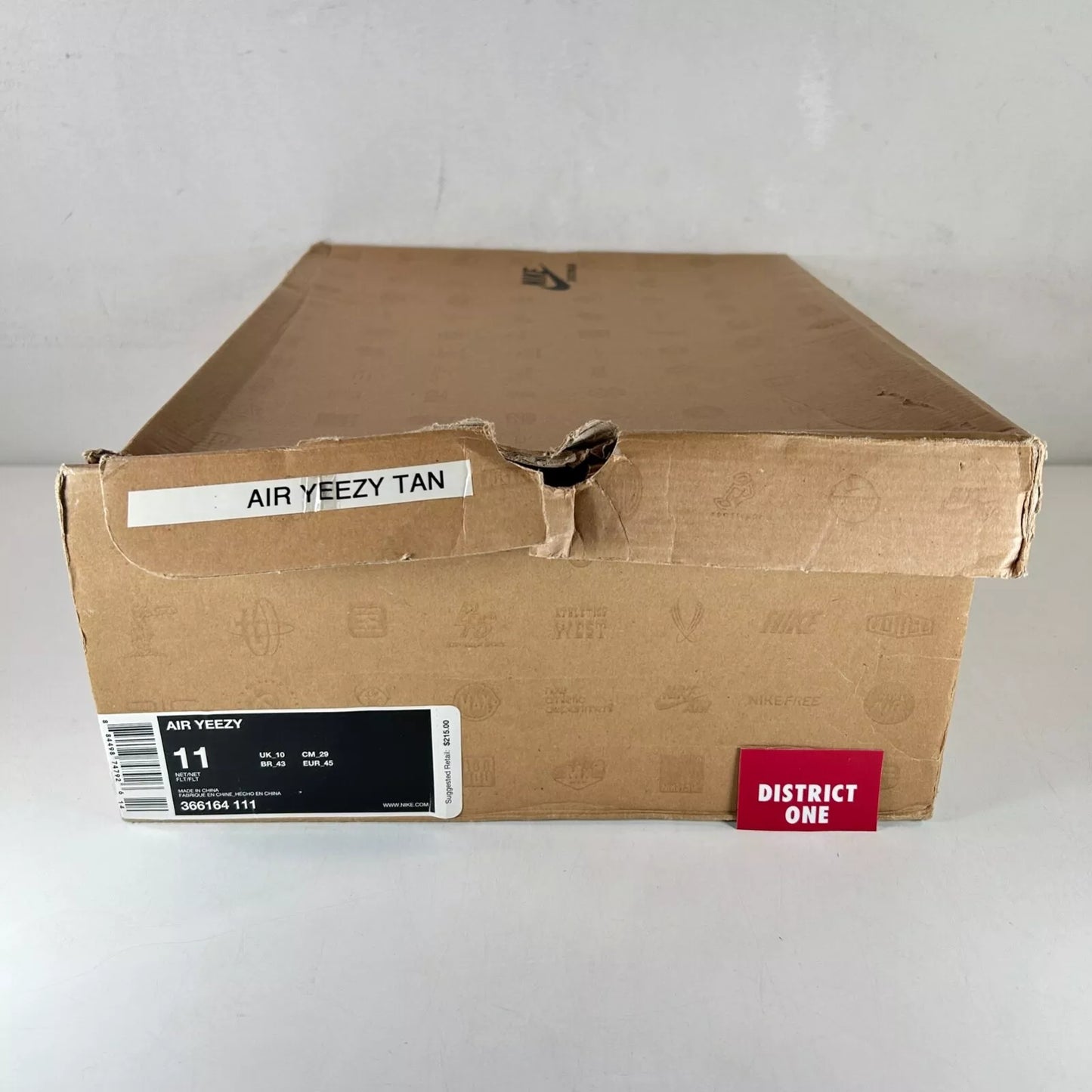 366164 111 Nike Air Yeezy 1 Net Tan 2009 [USED] - 11 M (Used)