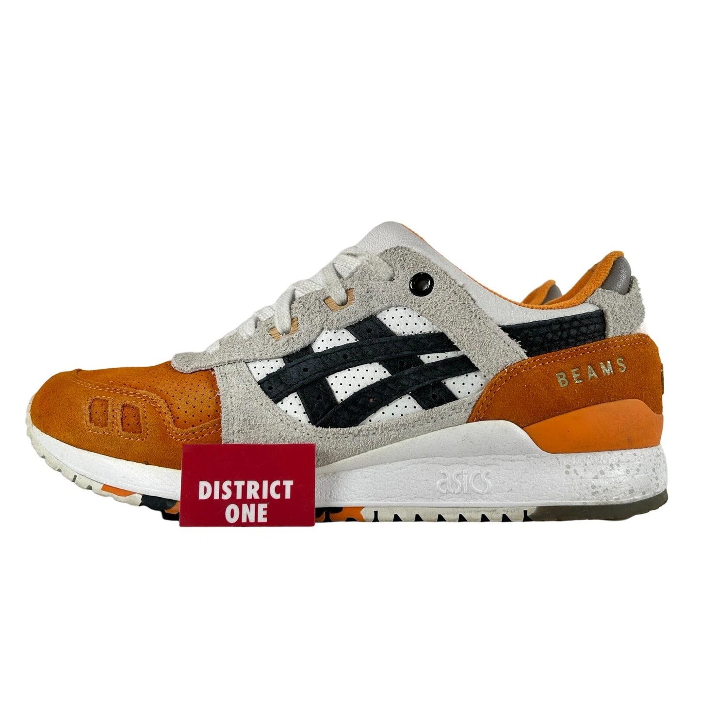 1191A119 800 ASICS Gel-Lyte III AFEW x Beams Orange Koi [USED] - 8.5 M (Used) (No Box)