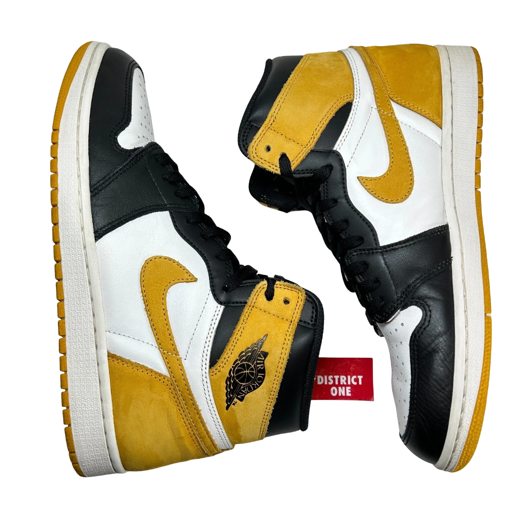 555088 109 Jordan 1 Retro High Yellow Ochre [USED] - 10 M (Used)