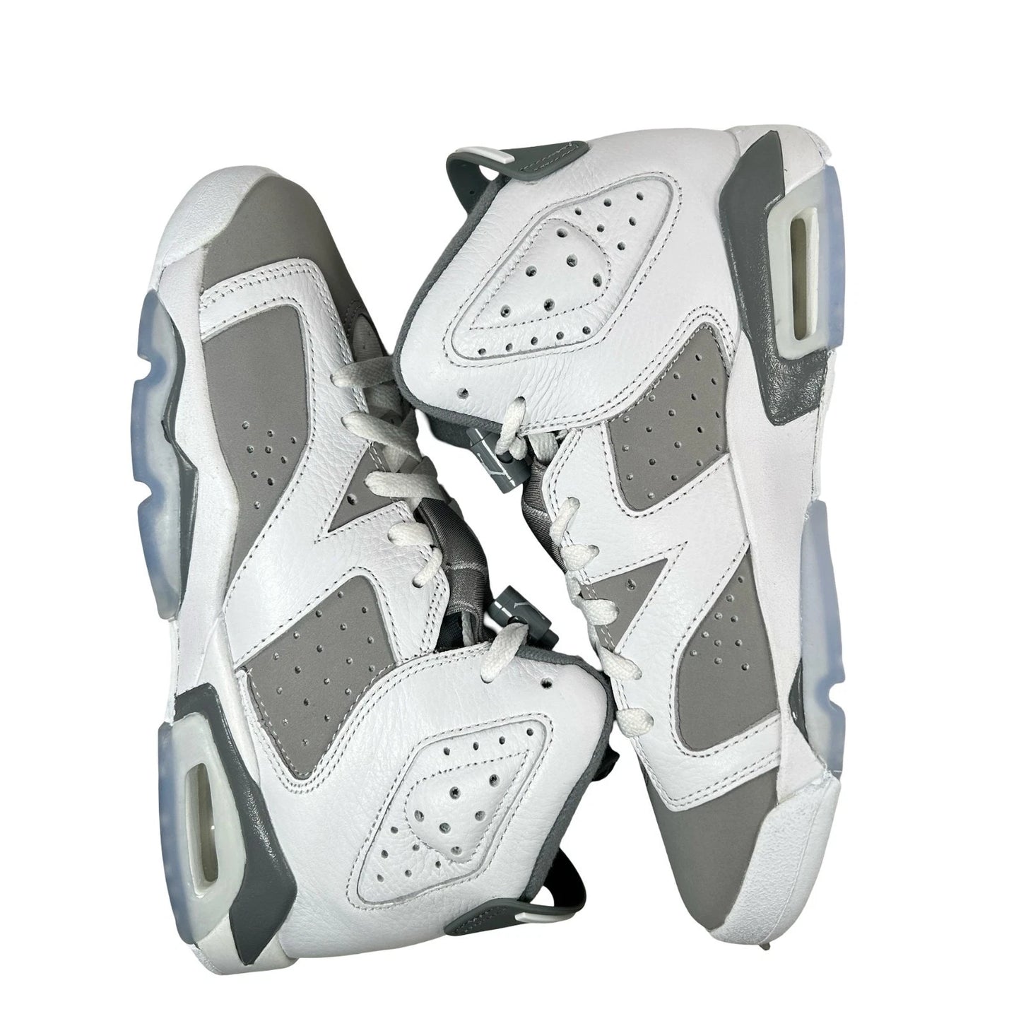384665 100 Air Jordan 6 Retro Cool Grey (GS) - 5.5 Y (Paint Chipping On Midsoles)