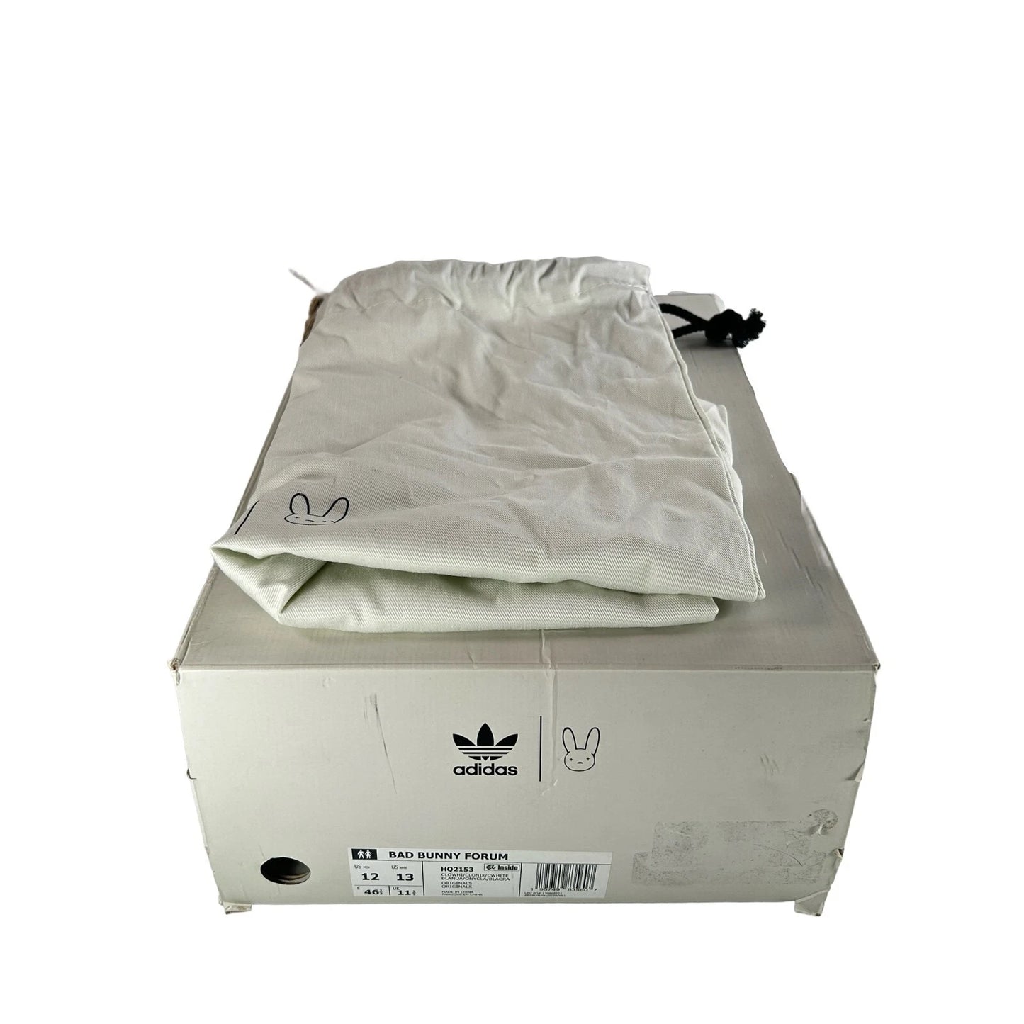 HQ2153 adidas Forum Buckle Low Bad Bunny Last Forum [USED] - 12 M (Used)