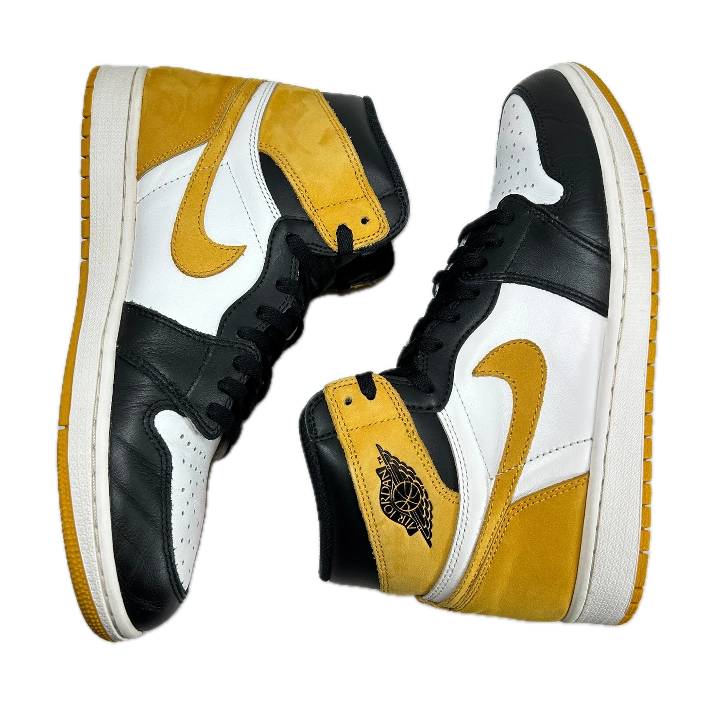 555088 109 Jordan 1 Retro High Yellow Ochre [USED] - 10 M (Used)