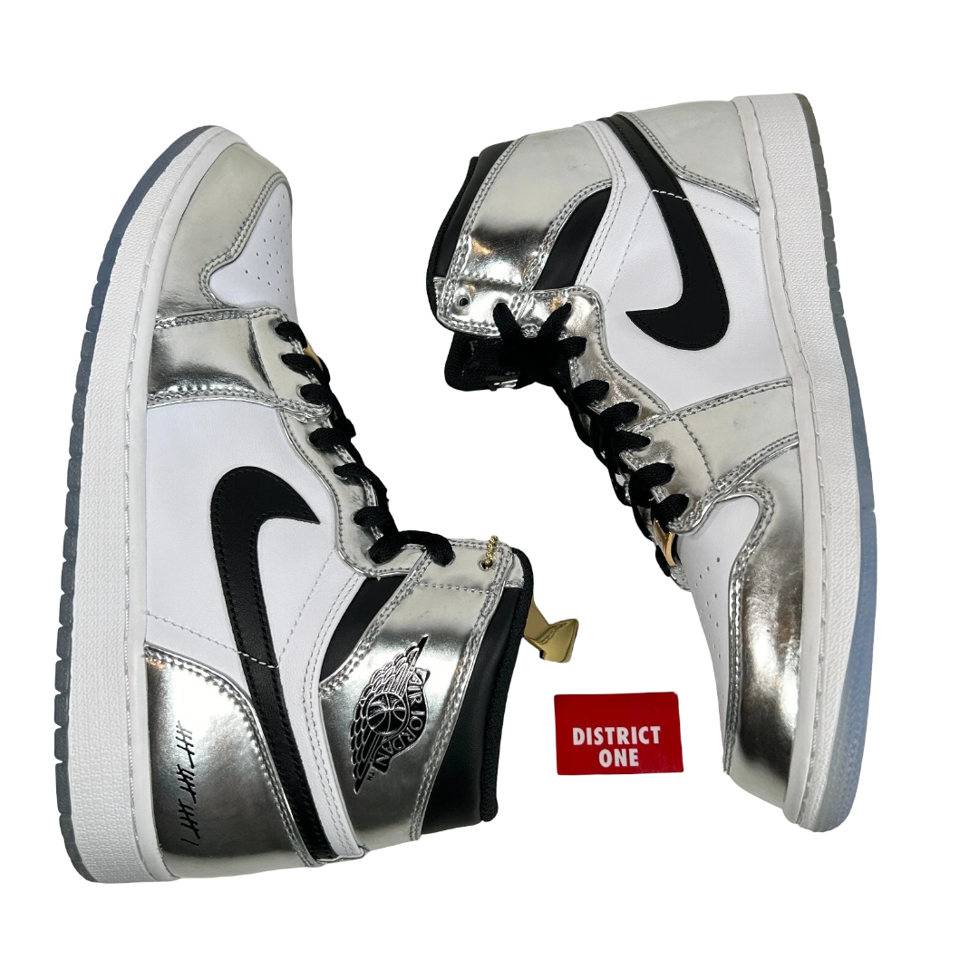 AQ7476 016 Jordan 1 Retro High Think 16 Pass the Torch - 10.5 M (Soles Yellowing)