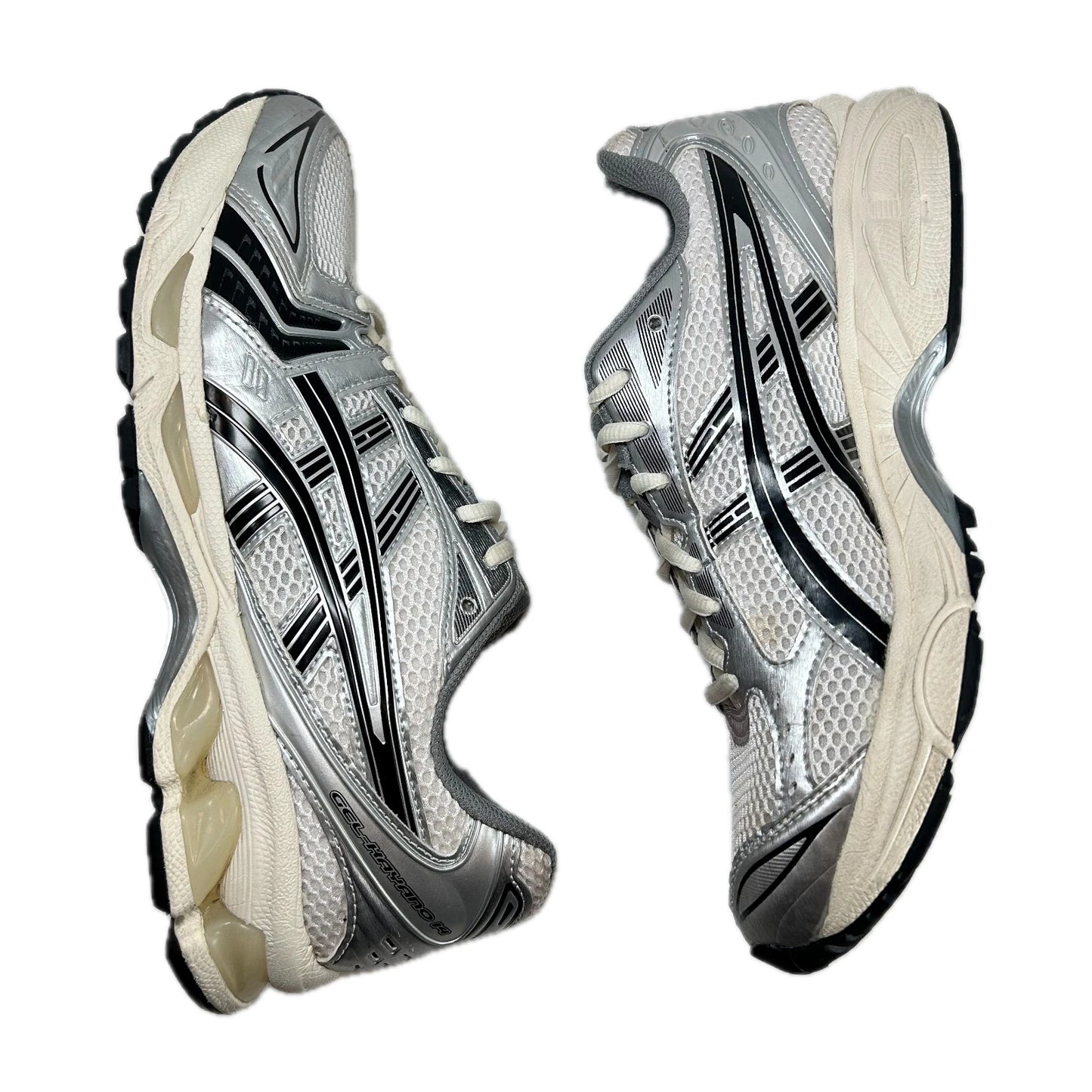 1201A457 101 ASICS Gel-Kayano 14 JJJJound Silver Black [USED] - 9 M (Used)