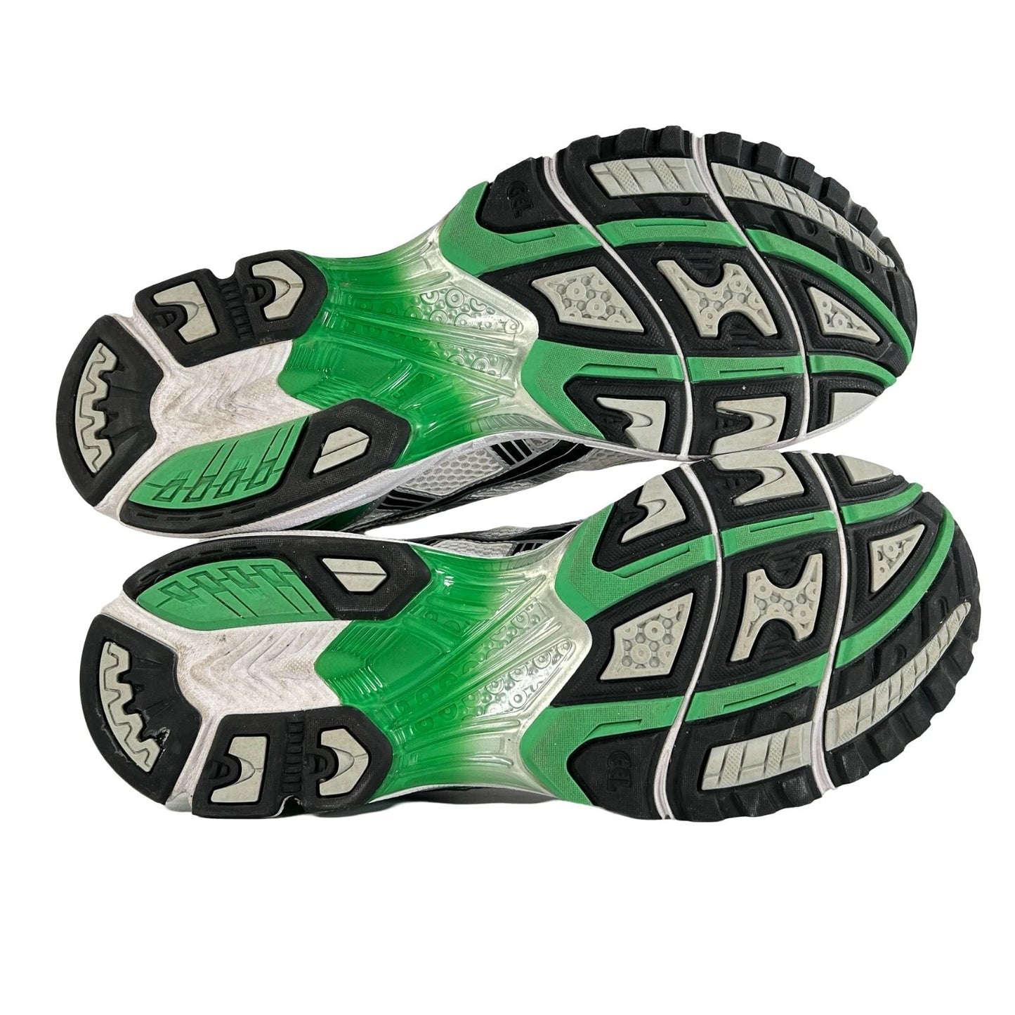 1201A019 110 ASICS Gel-Kayano 14 White Malachite Green [USED] - 13 M (Used) (No Box2)
