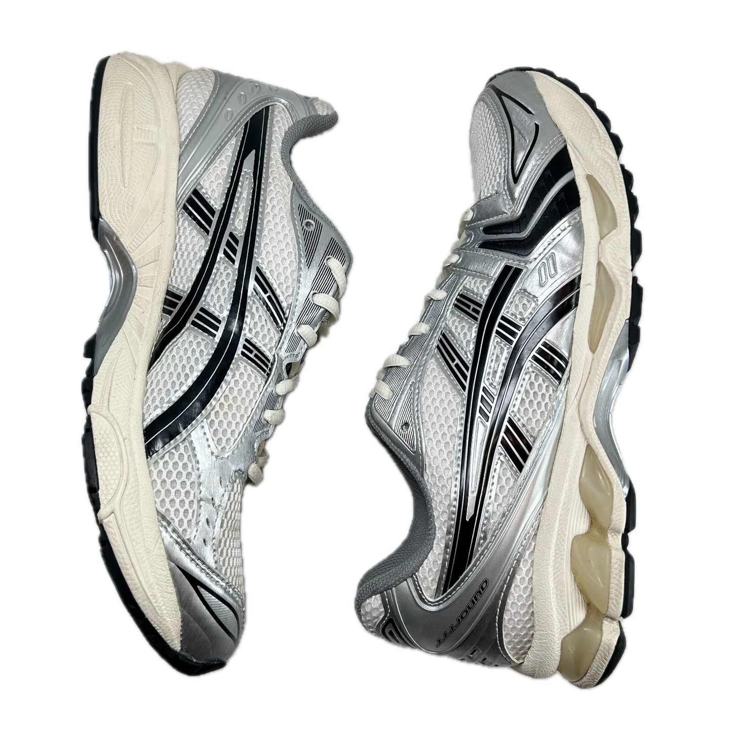 1201A457 101 ASICS Gel-Kayano 14 JJJJound Silver Black [USED] - 9 M (Used)