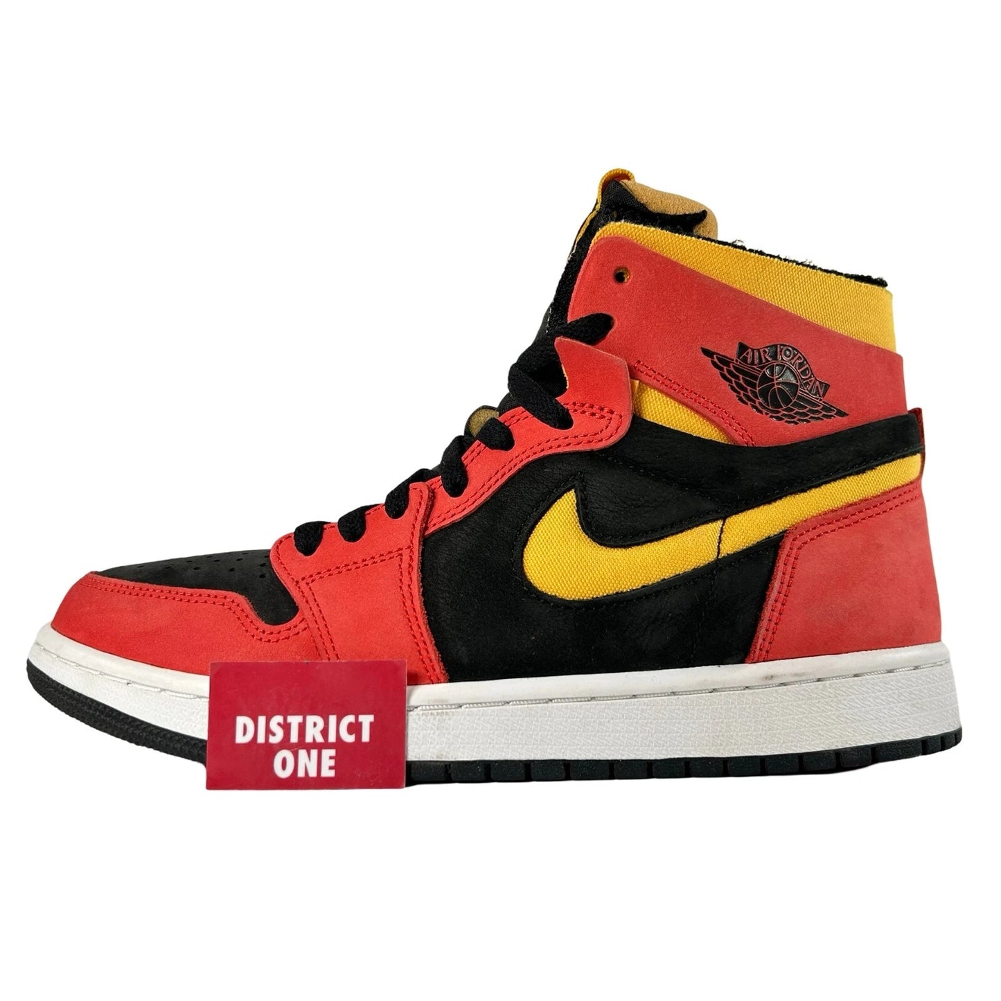 CT0978 006 Jordan 1 High Zoom Air CMFT Black Chile Red [USED] - 8 M (Used)