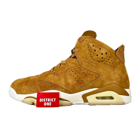 384664 705 Jordan 6 Retro Wheat - 9.5 M (Soles Yellowing)