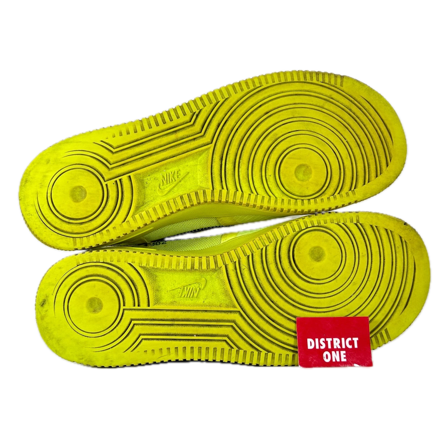 AO4606 700 Nike Air Force 1 Low Off-White Volt [USED] - 7.5 M (Used)