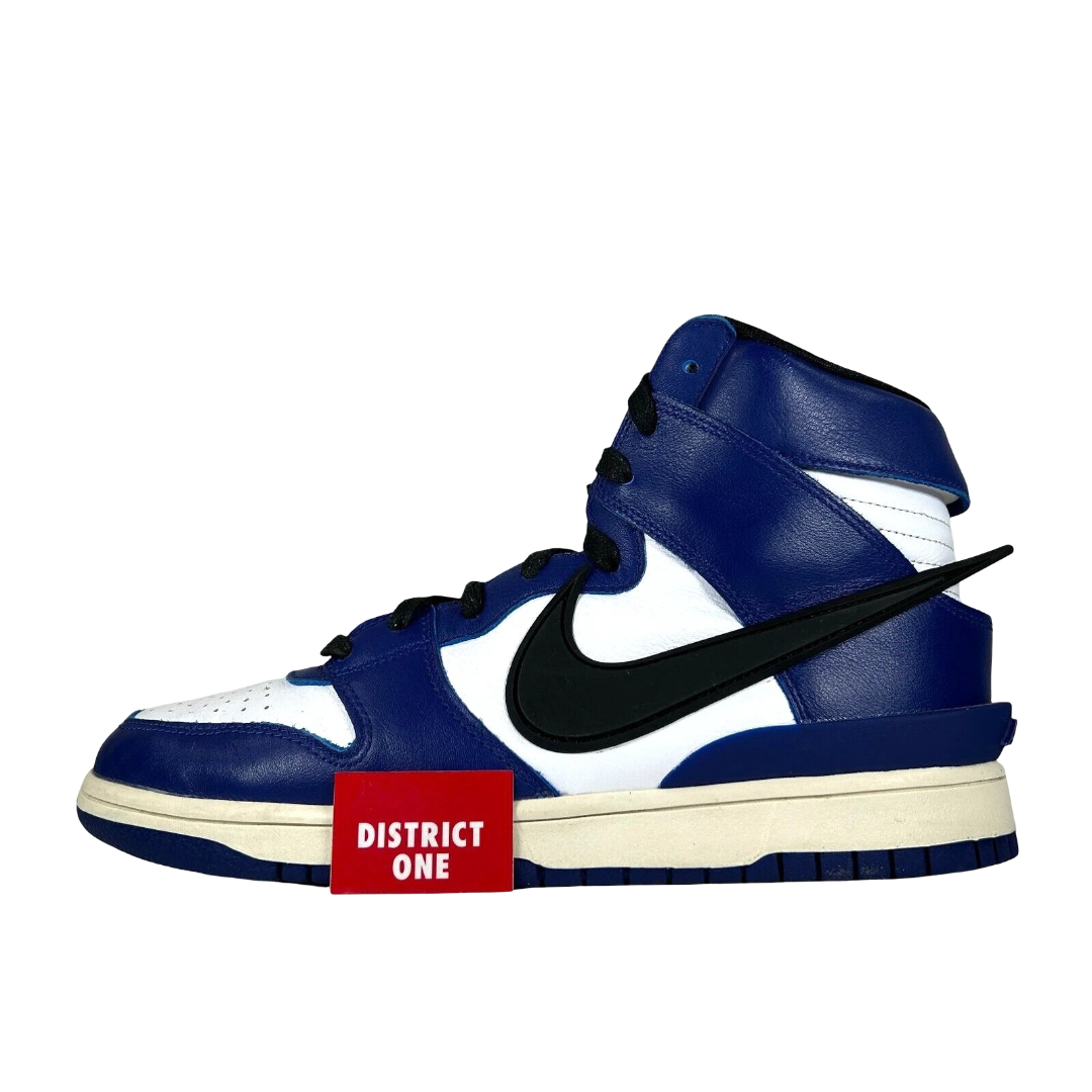CU7544 400 Nike Dunk High AMBUSH Deep Royal [USED] - 9.5 M (Used)