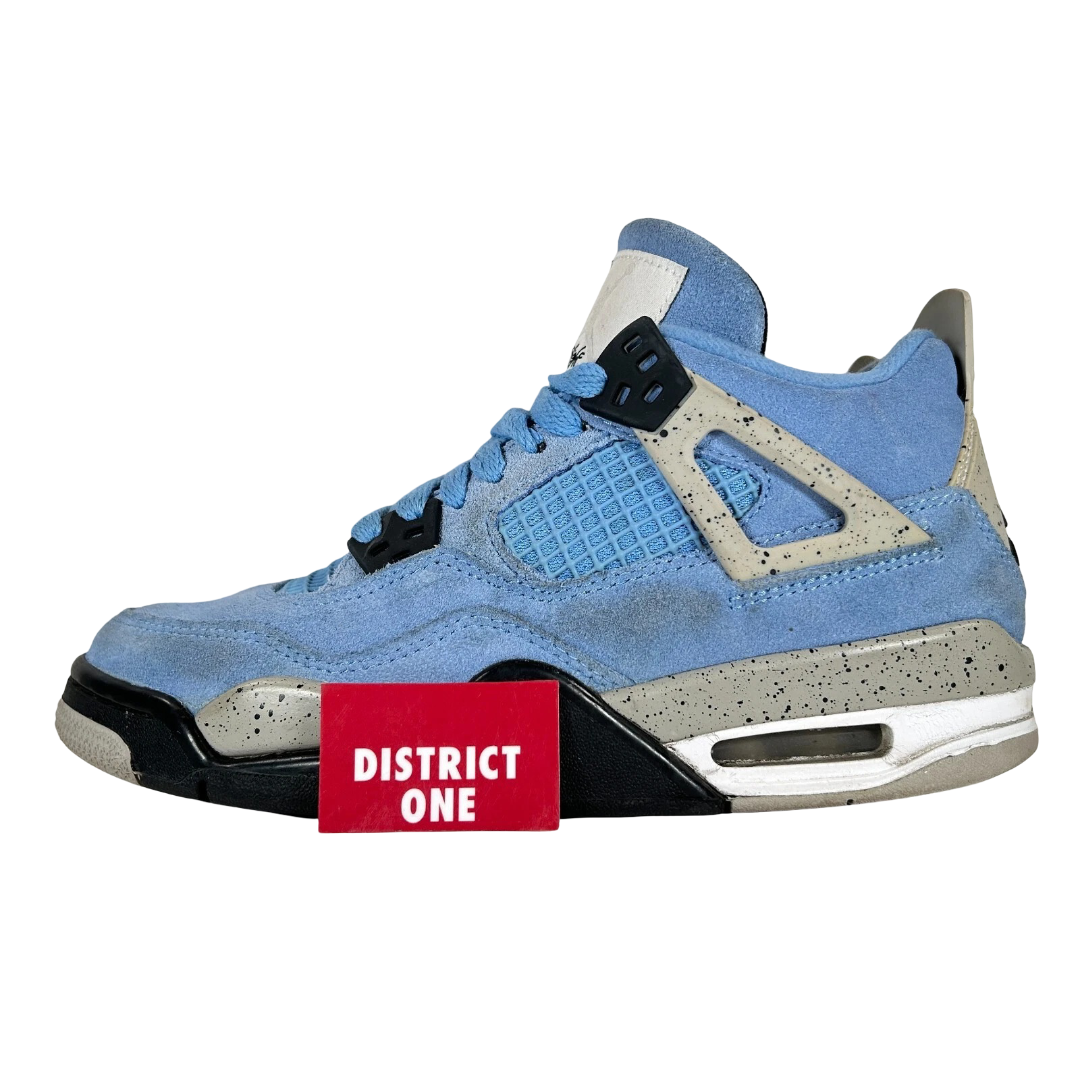 408452 400 Jordan 4 Retro University Blue (GS) [USED] - 4 Y (Used2)