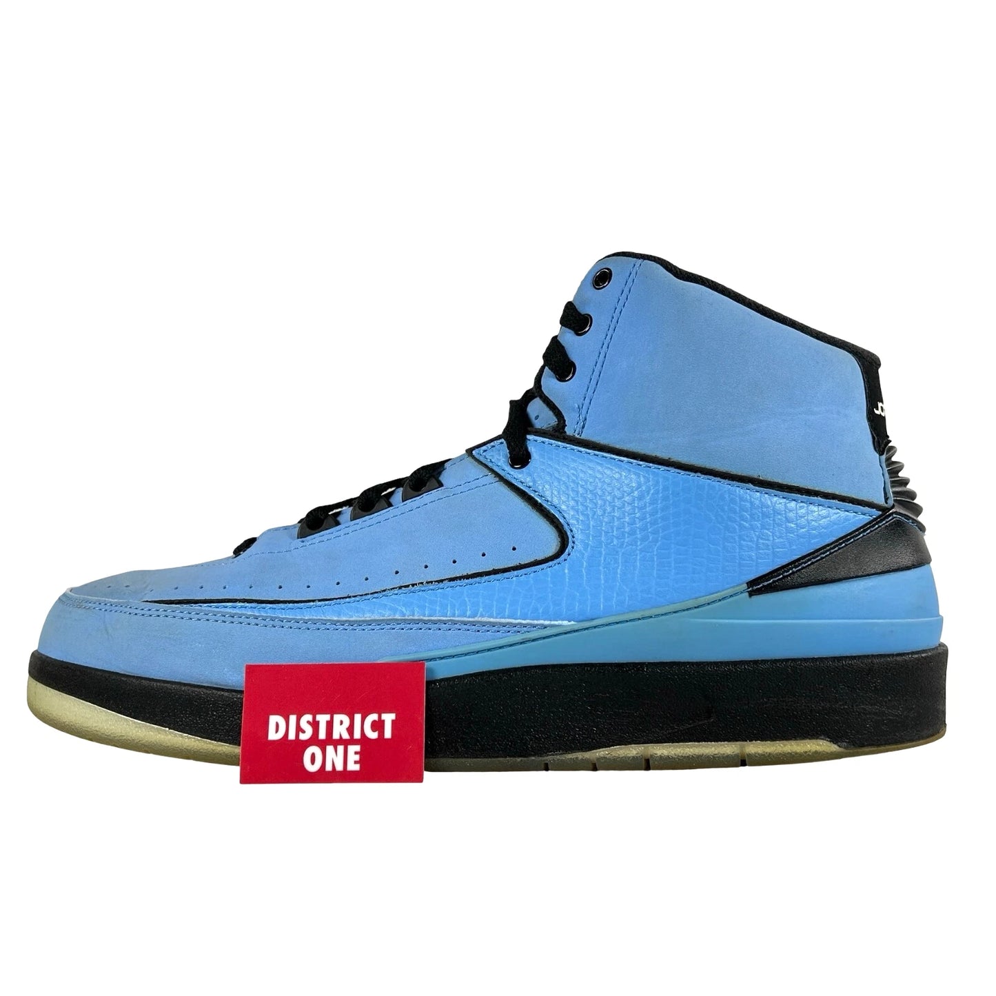 395709 401 Air Jordan 2 Retro QF University Blue Black (2010) [USED] - 10.5 M (Used)
