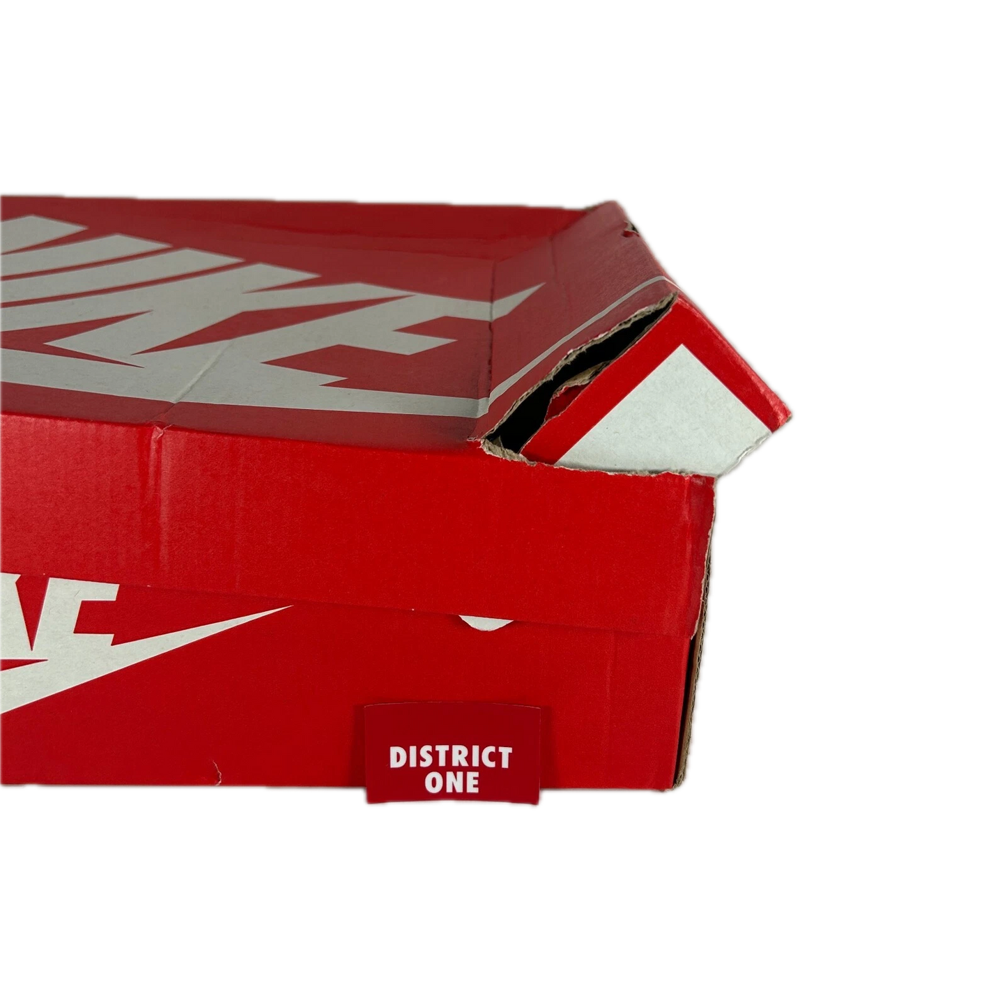 DD1399 100 Nike Dunk High Retro White Vast Grey (2021) [CONDITIONAL] - 12 M (Mark on Tongue) (Damaged Box)