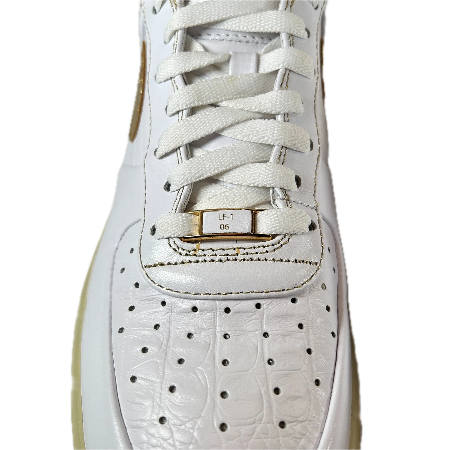 352633 171 Nike Air Force 1 Low Supreme Rio Ferdinand 2009 [CONDITIONAL] - 11 M (Yellowing)