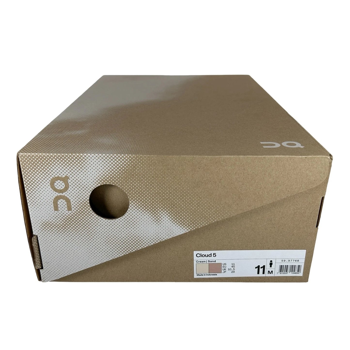 5997768 On Running Men's Cloud 5 Cream Sand [CONDITIONAL] - 11 M (Marks on Upper)