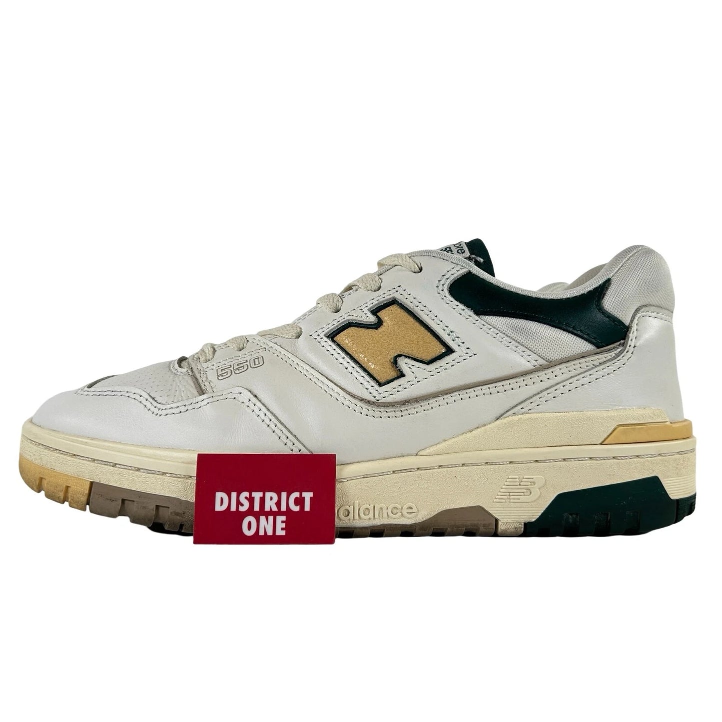 BB550A2 Aime Leon Dore New Balance 550 Natural Green [USED] - 9 M (Used2)