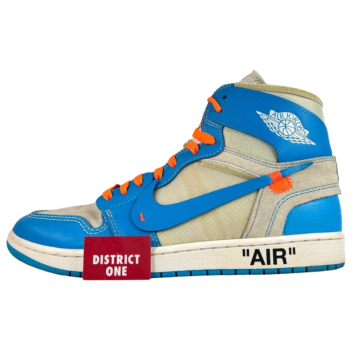 AQ0818 148 Jordan 1 Retro High Off-White UNC [USED] - 11 M (Used3)