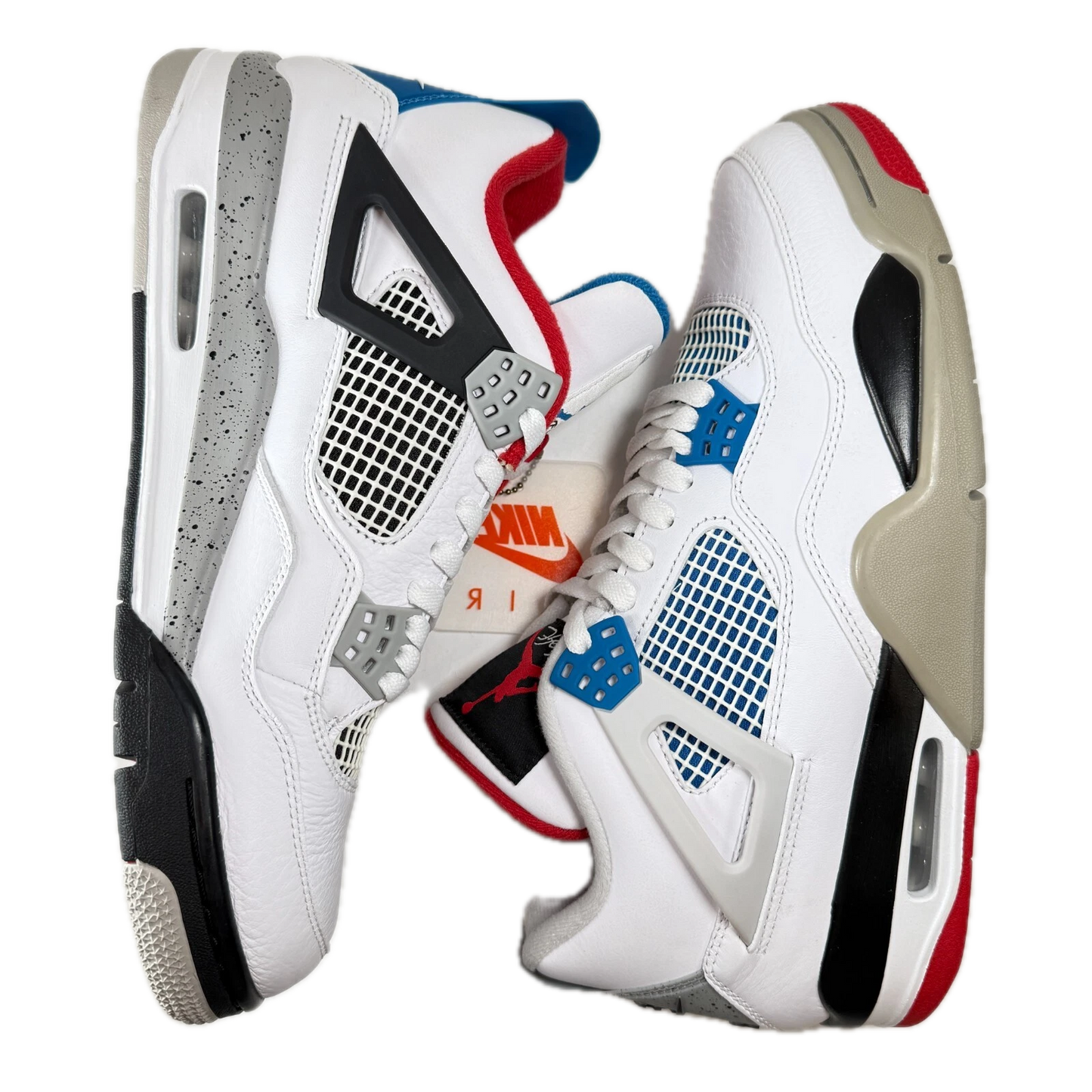 CI1184 146 Jordan 4 Retro What The - 11 M (Yellowing) (Damaged Box)