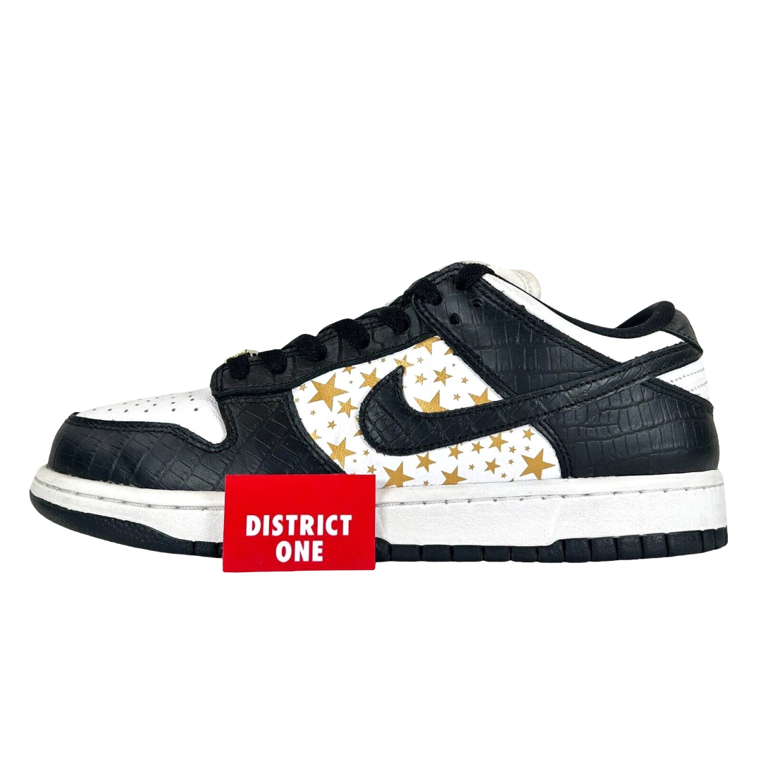 DH3228 102 Dunk SB Low Supreme Black [USED] - 6.5 M (Used)