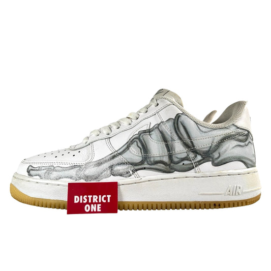 BQ7541 100 Nike Air Force 1 Low Skeleton Halloween (2018) [USED] - 8 M (Used) (Replace Box)