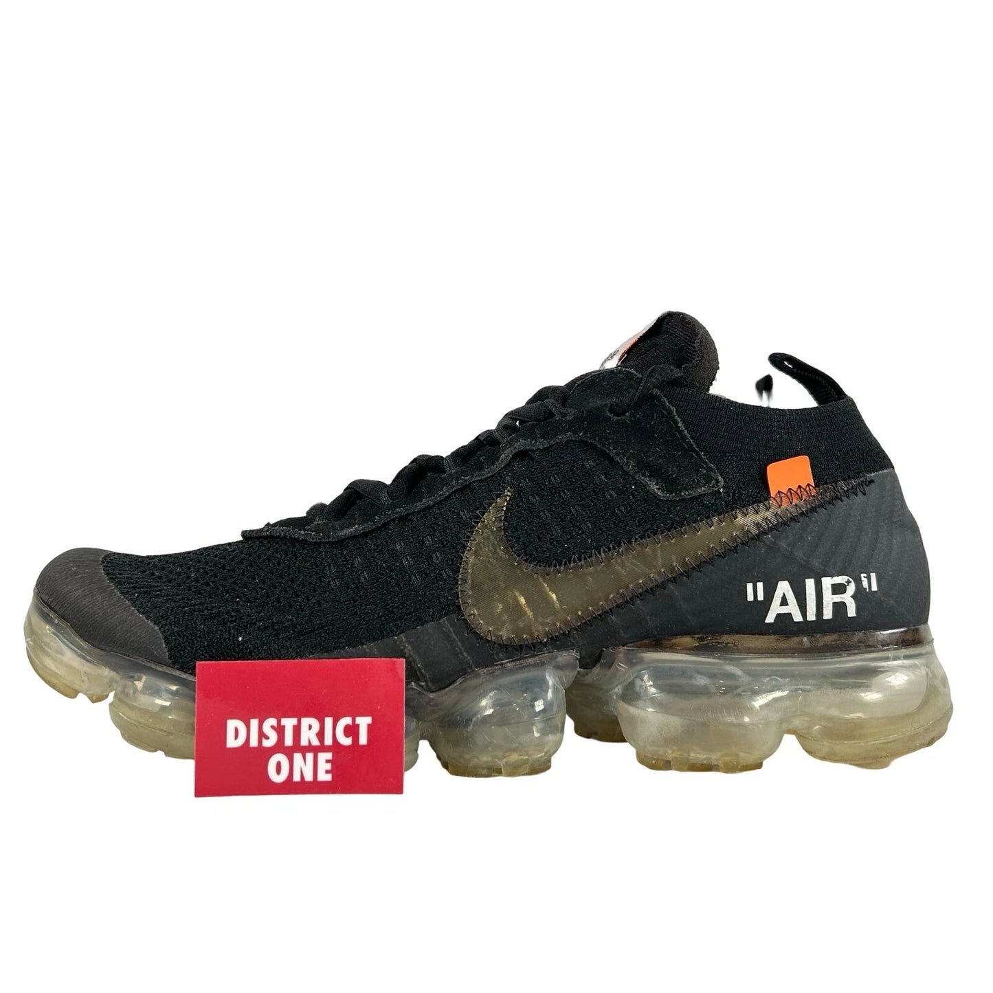 AA3831 002 Nike Air VaporMax Off-White Black (2018) [USED] - 8 M (Used)