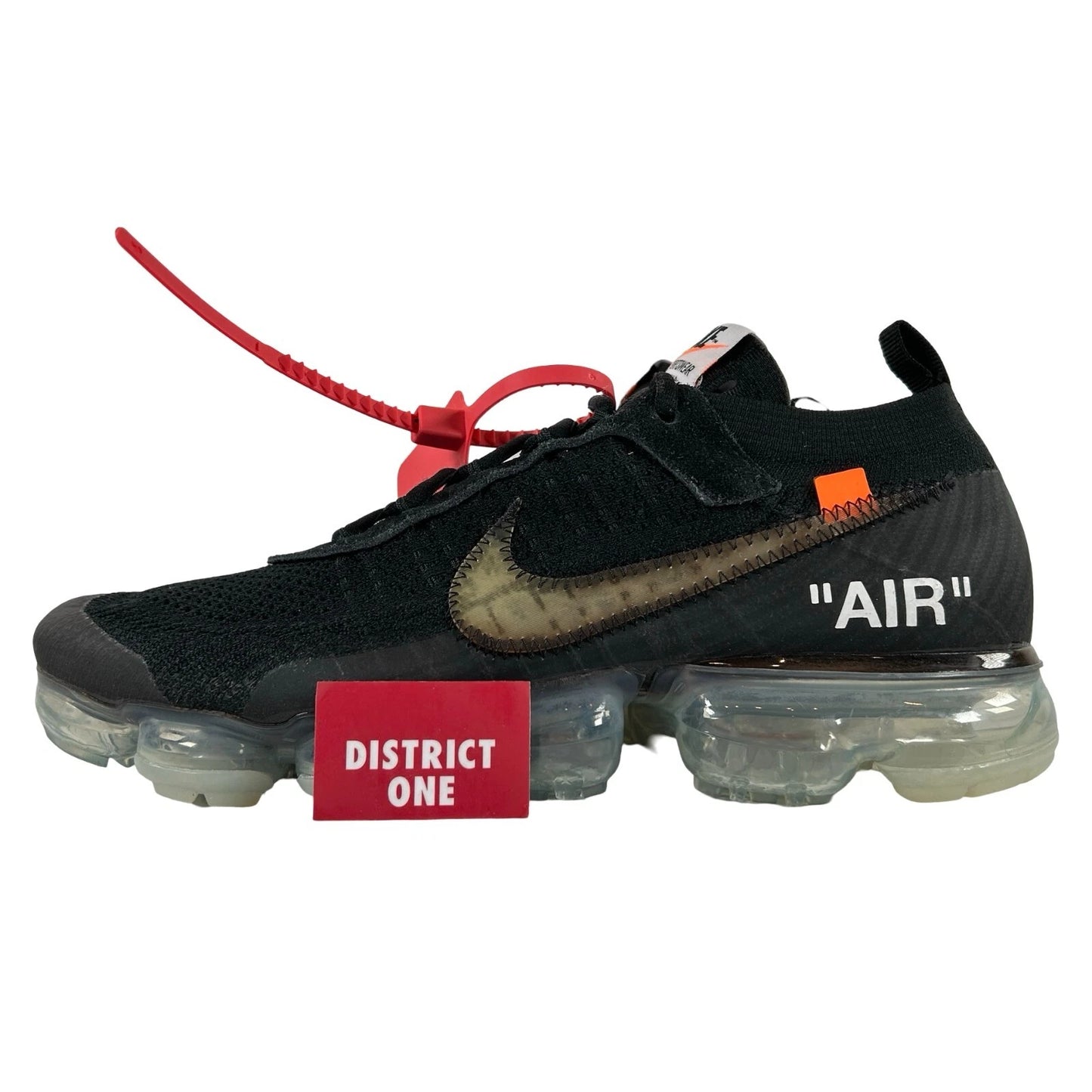 AA3831 002 Nike Air VaporMax Off-White Black (2018) - 9 M (Yellowing) (No Box)