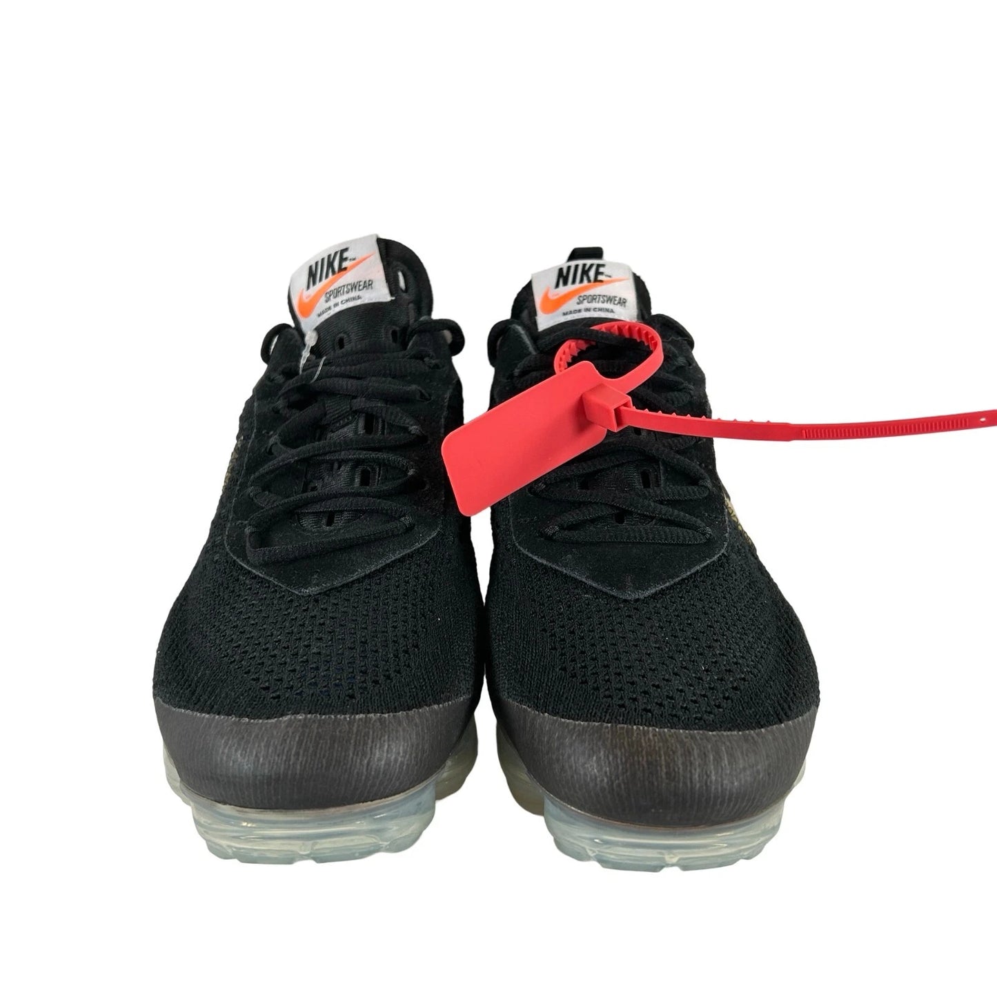 AA3831 002 Nike Air VaporMax Off-White Black (2018) - 9 M (Yellowing) (No Box)