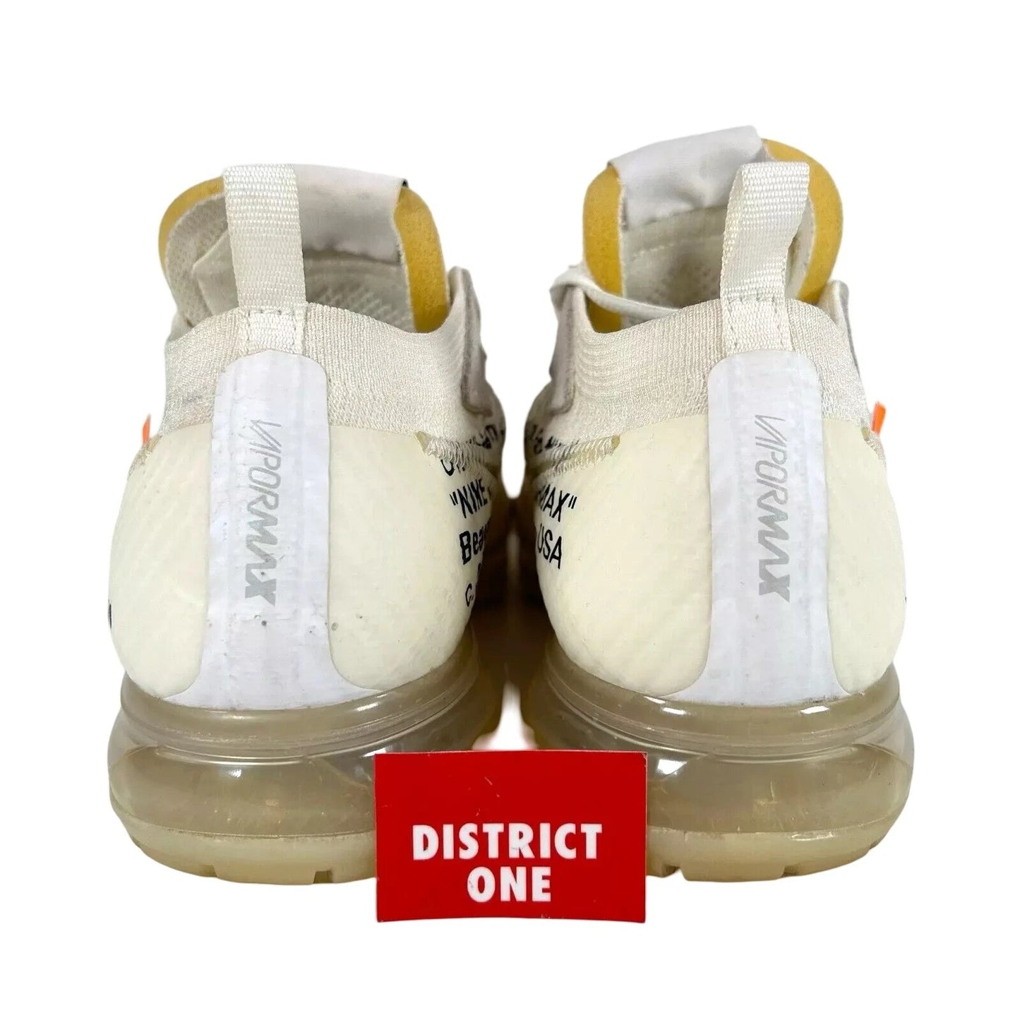 AA3831 100 Nike Air VaporMax Off-White (2018) [USED] - 9.5 M (Used)