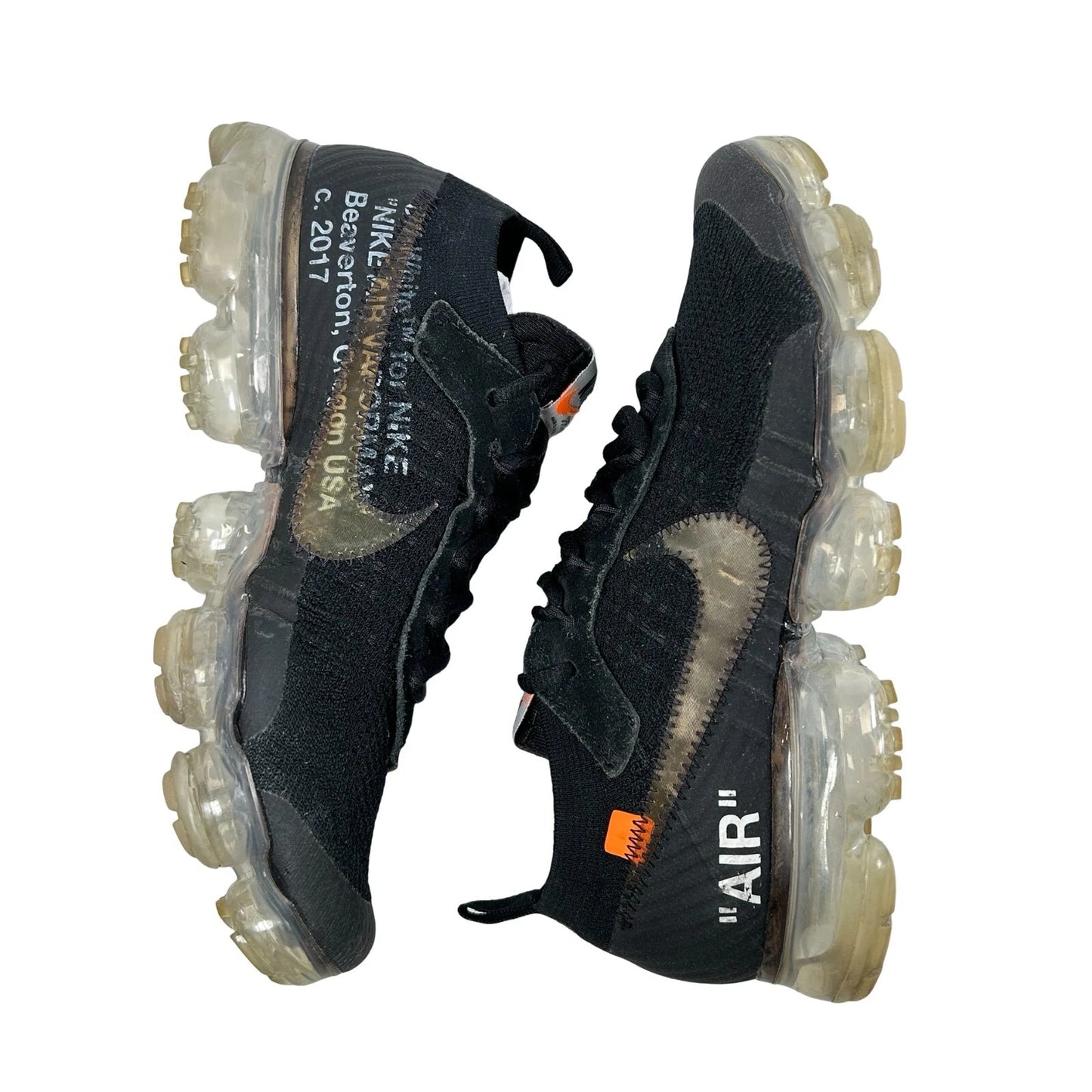 AA3831 002 Nike Air VaporMax Off-White Black (2018) [USED] - 8 M (Used)