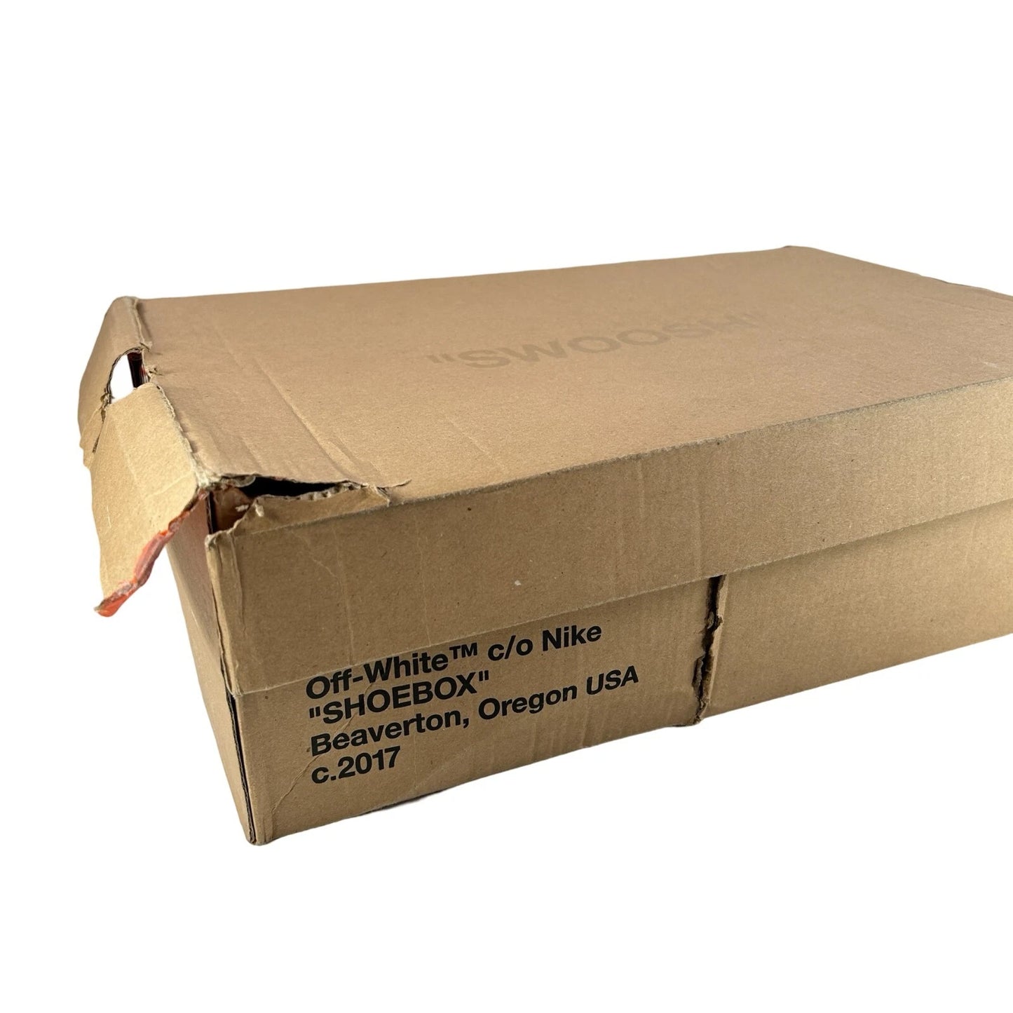 AA3831 002 Nike Air VaporMax Off-White Black (2018) [USED] - 8 M (Used)