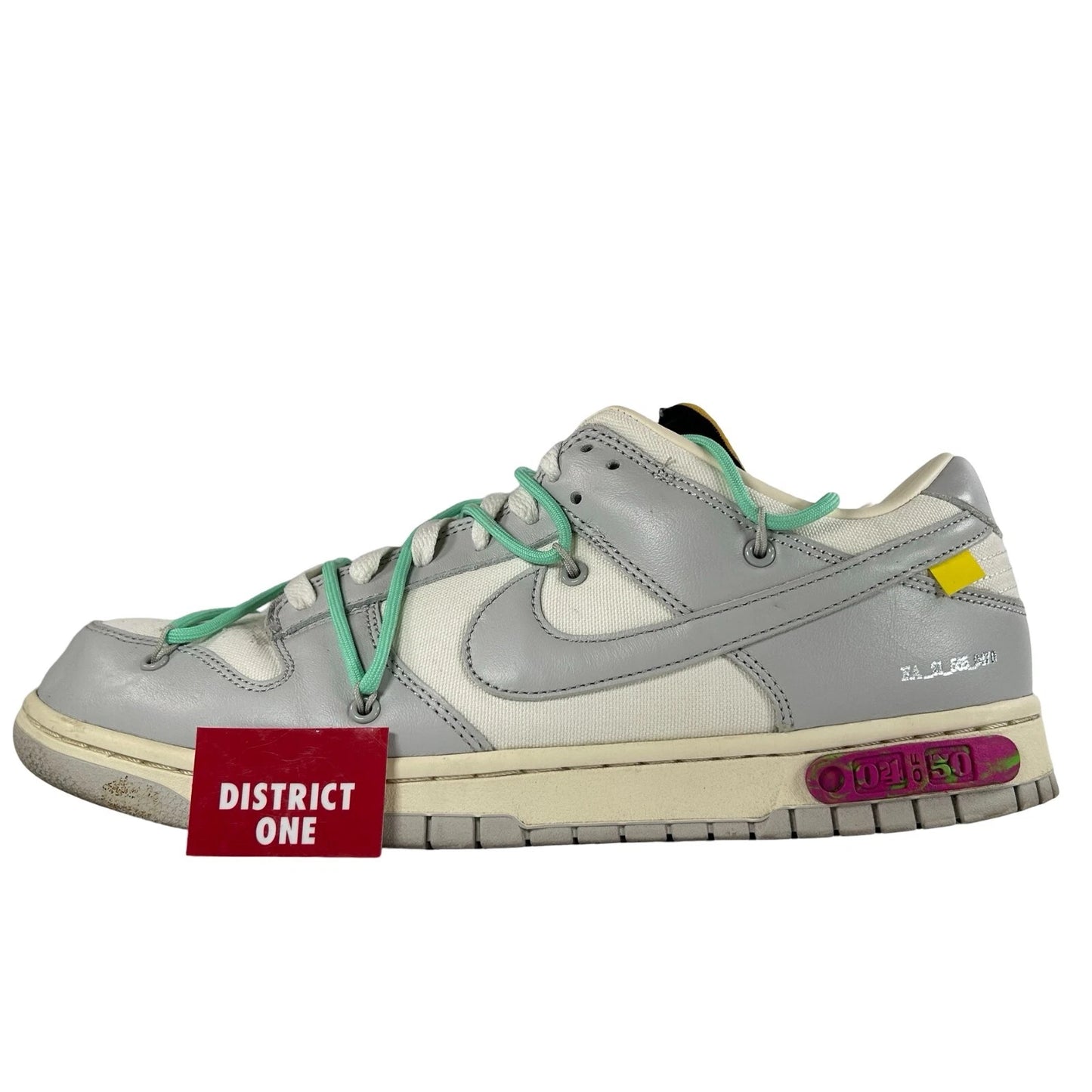 DM1602 114 Nike Dunk Low Off-White Lot 4 [USED] - 11.5 M (Used)