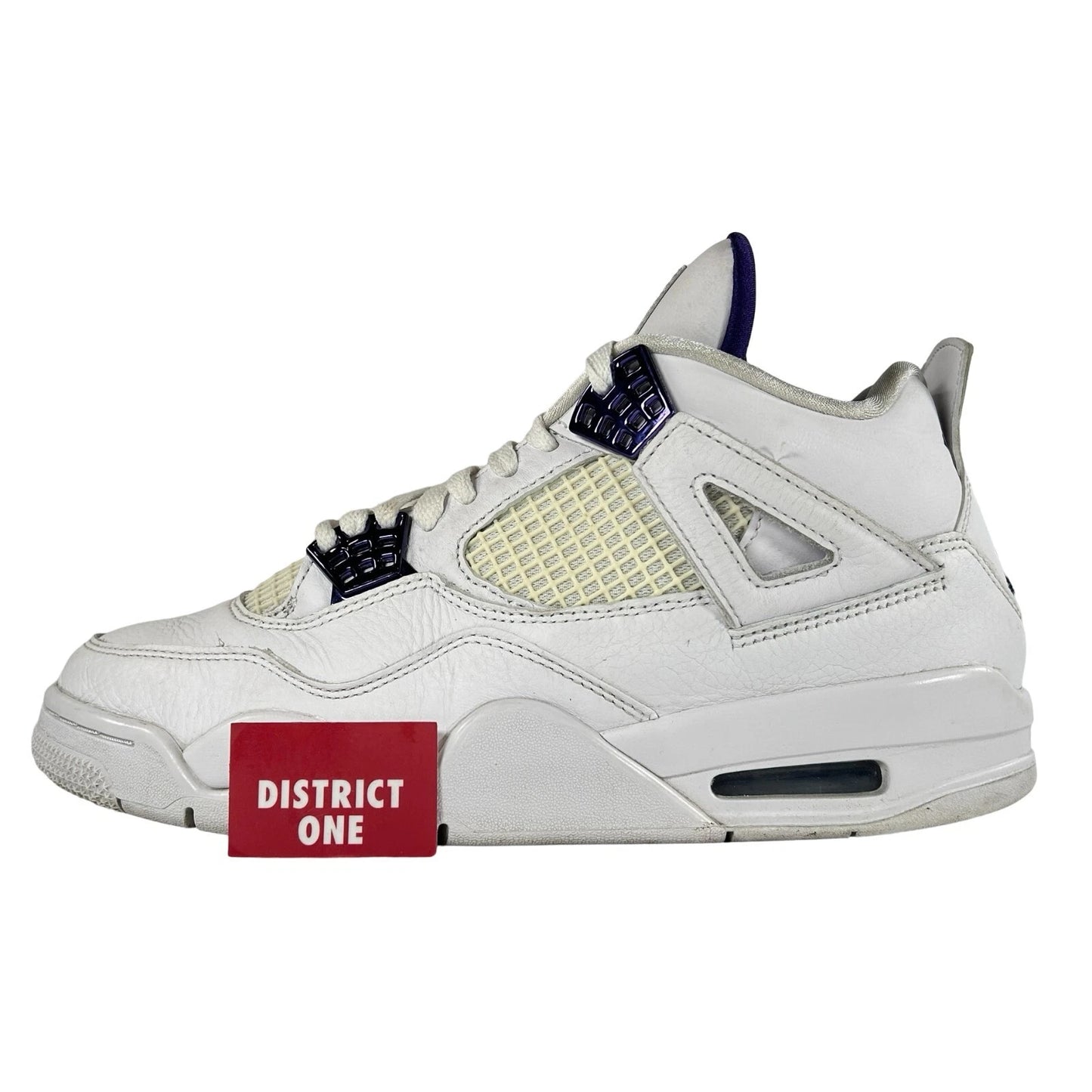 CT8527 115 Jordan 4 Retro Metallic Purple [USED] - 8.5 M (Used)