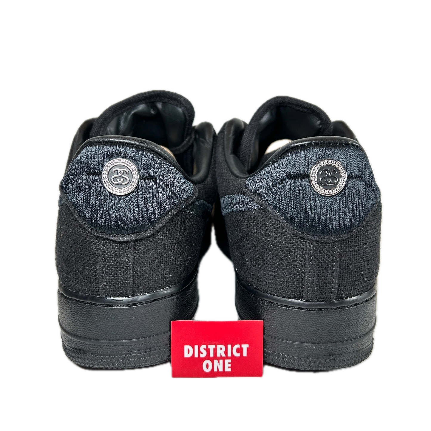 CZ9084 001 Nike Air Force 1 Low Stussy Black [USED] - 13 M (Used)