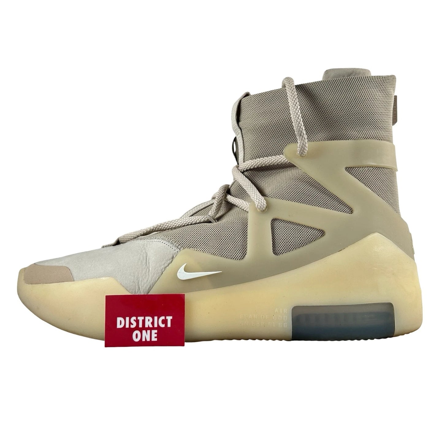 AR4237 900 Nike Air Fear of God 1 Oatmeal - 9.5 M (Used)
