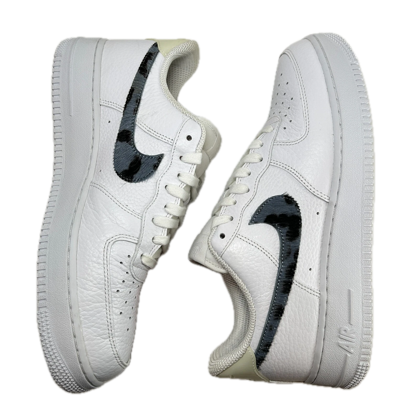 CW7567 100 Nike Air Force 1 Low Pony Hair Snakeskin Midnight Turquoise [USED] - 9.5 (VNDS)