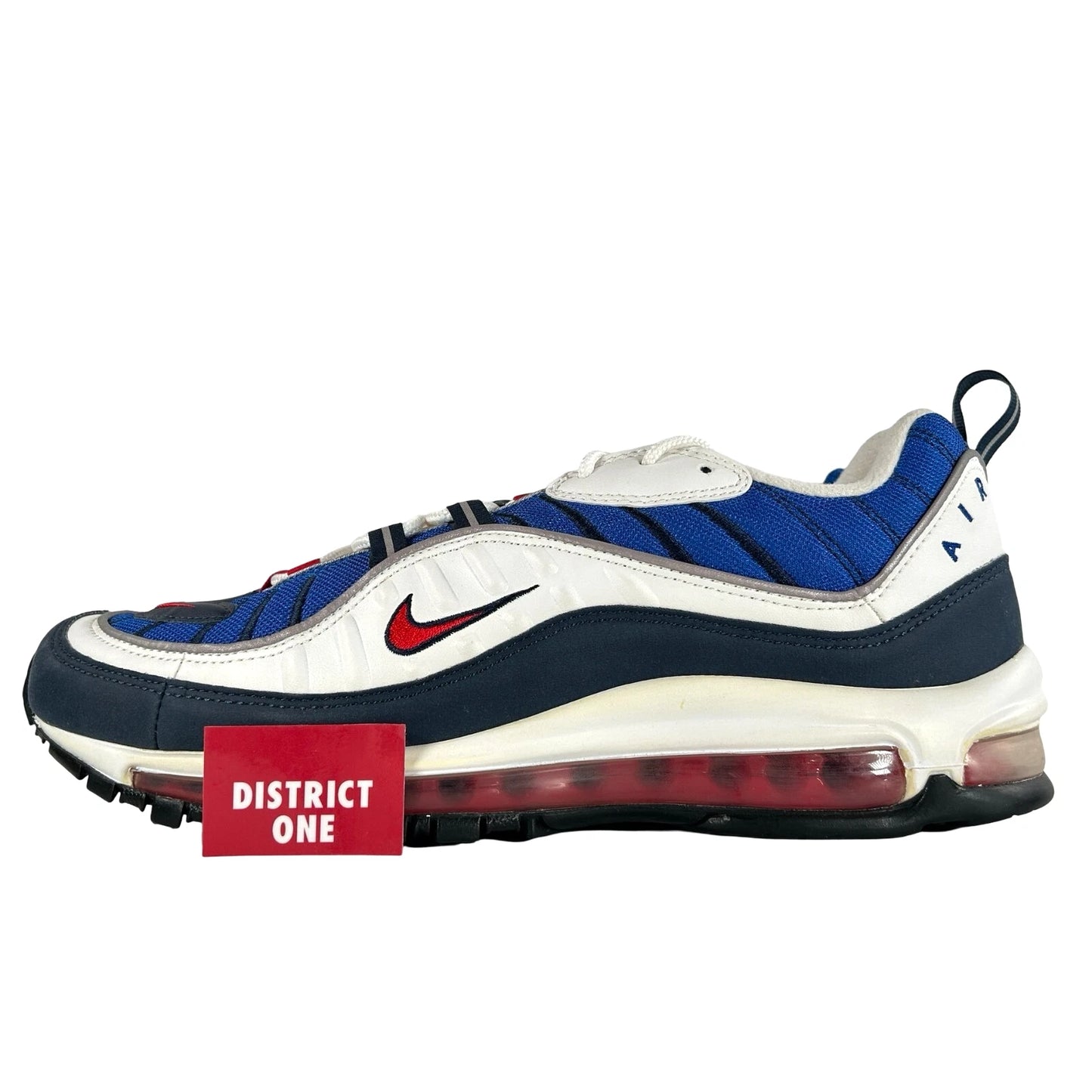 640744 100 Nike Air Max 98 Gundam (2018) - 11 M (Midsoles Yellowing)
