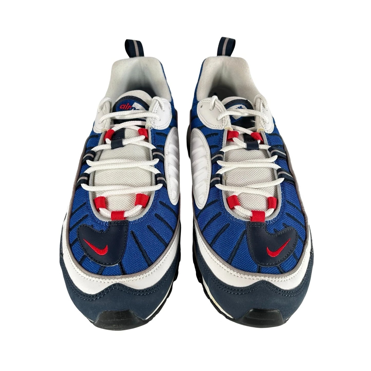 640744 100 Nike Air Max 98 Gundam (2018) - 11 M (Midsoles Yellowing)
