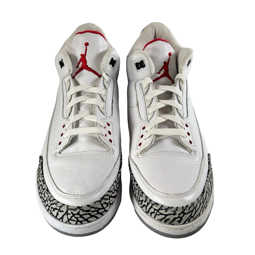 136064 105 Air Jordan 3 Retro White Cement (2011) [USED] - 13 M (VNDS)